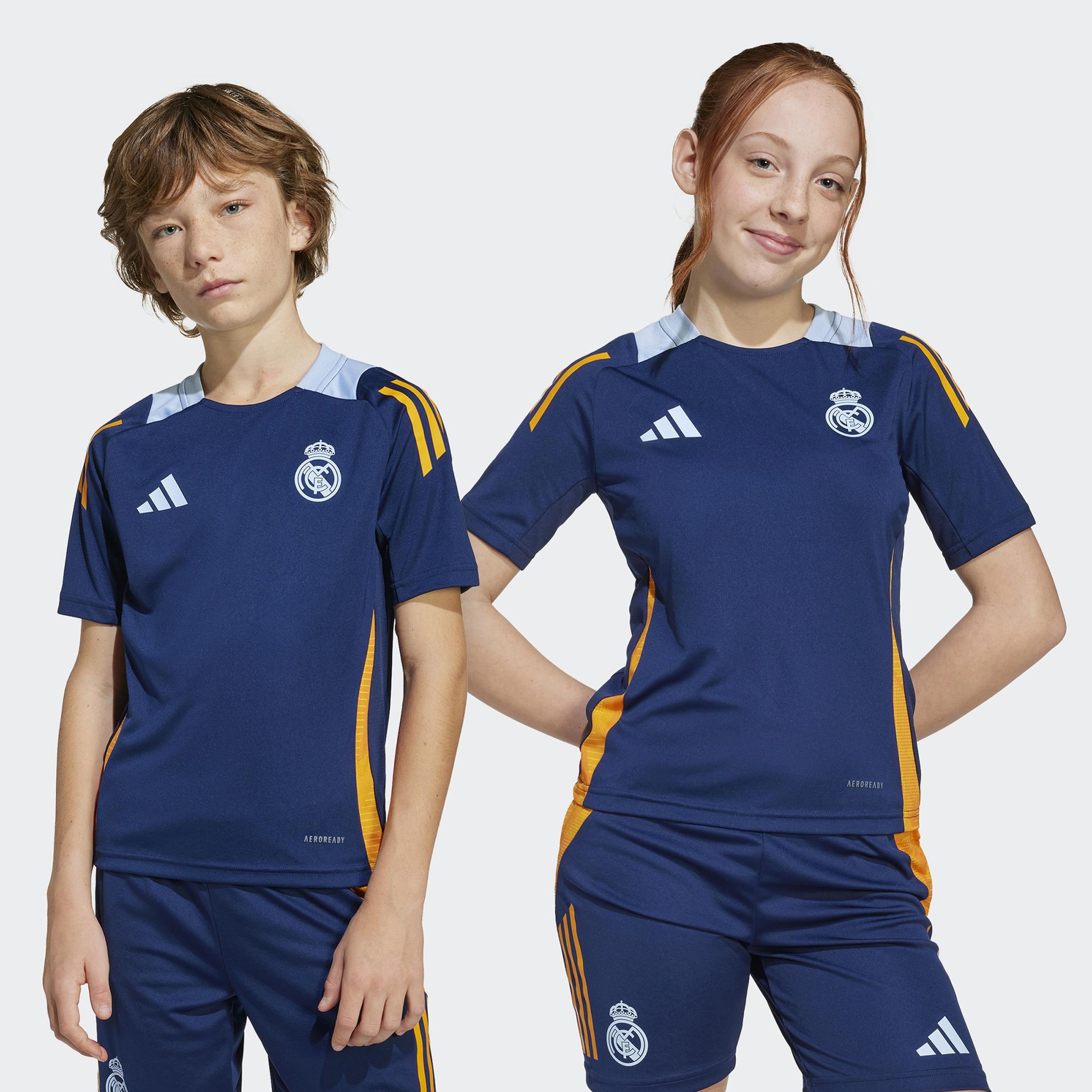 adidas Real Madrid 24-25 Tiro Çocuk Lacivert Futbol Üstü