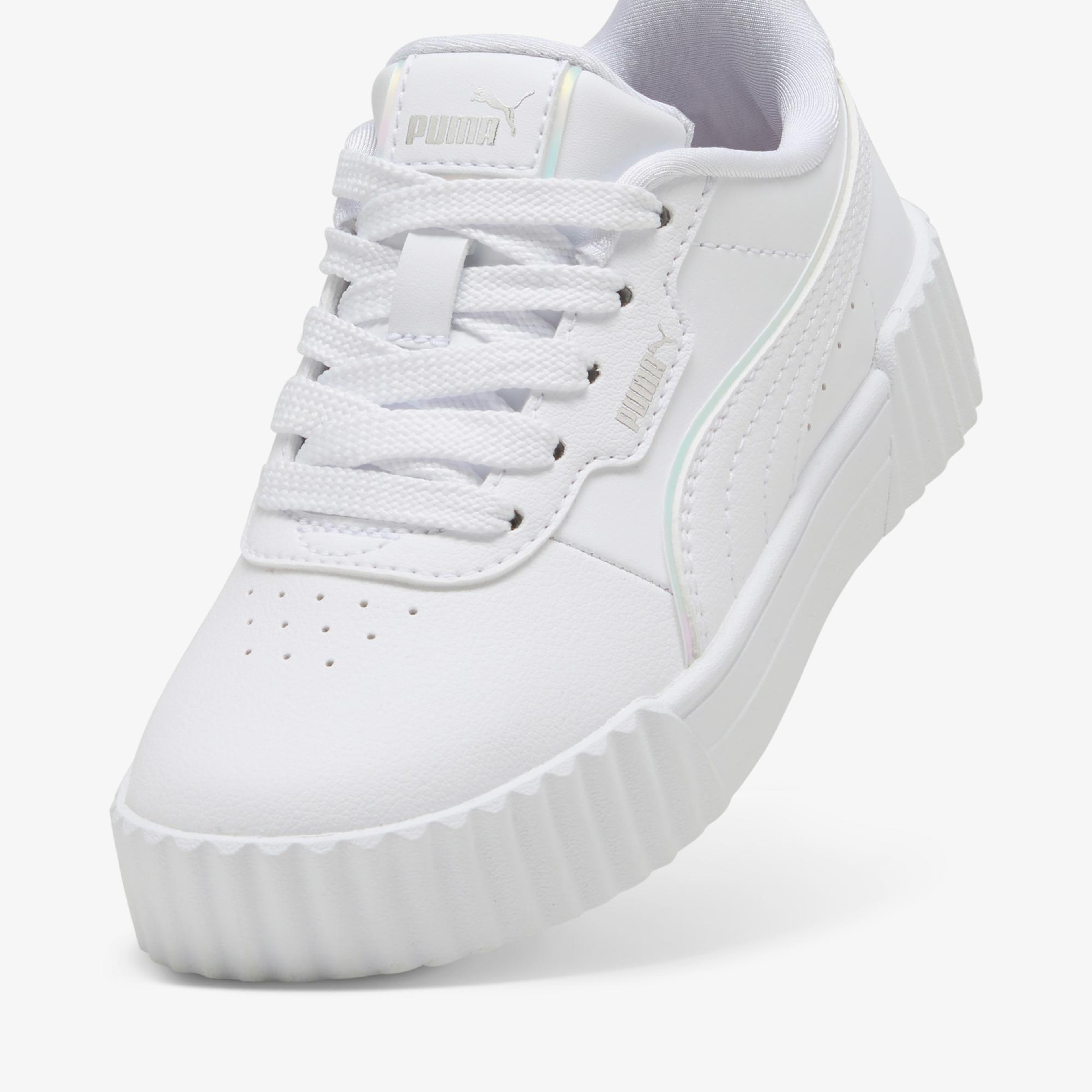 Puma Carina 3.0 Holo 2.0 Çocuk Beyaz Spor Ayakkabı