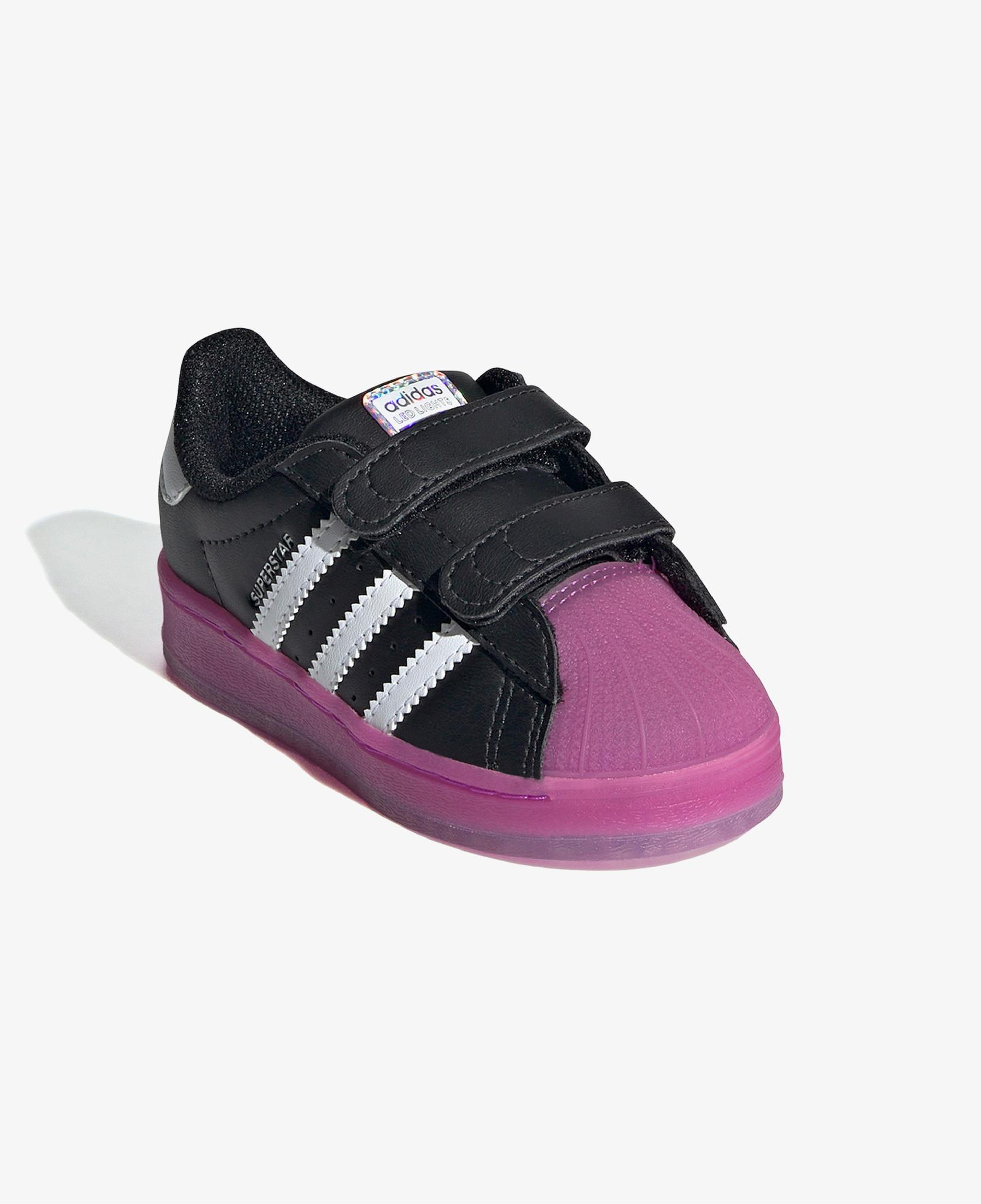 adidas Superstar LED Light Bebek Siyah Ayakkabı