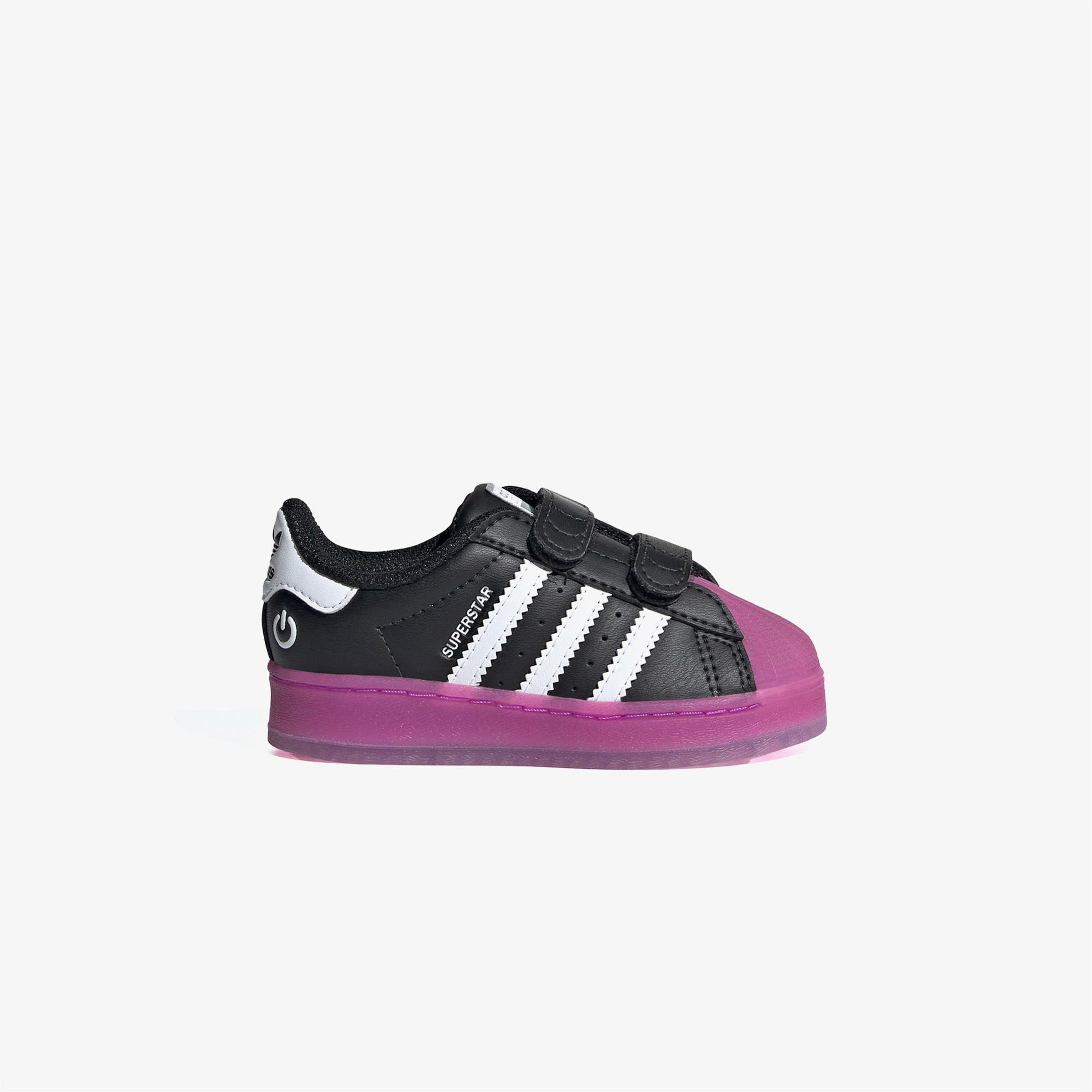 adidas Superstar LED Light Bebek Siyah Ayakkabı
