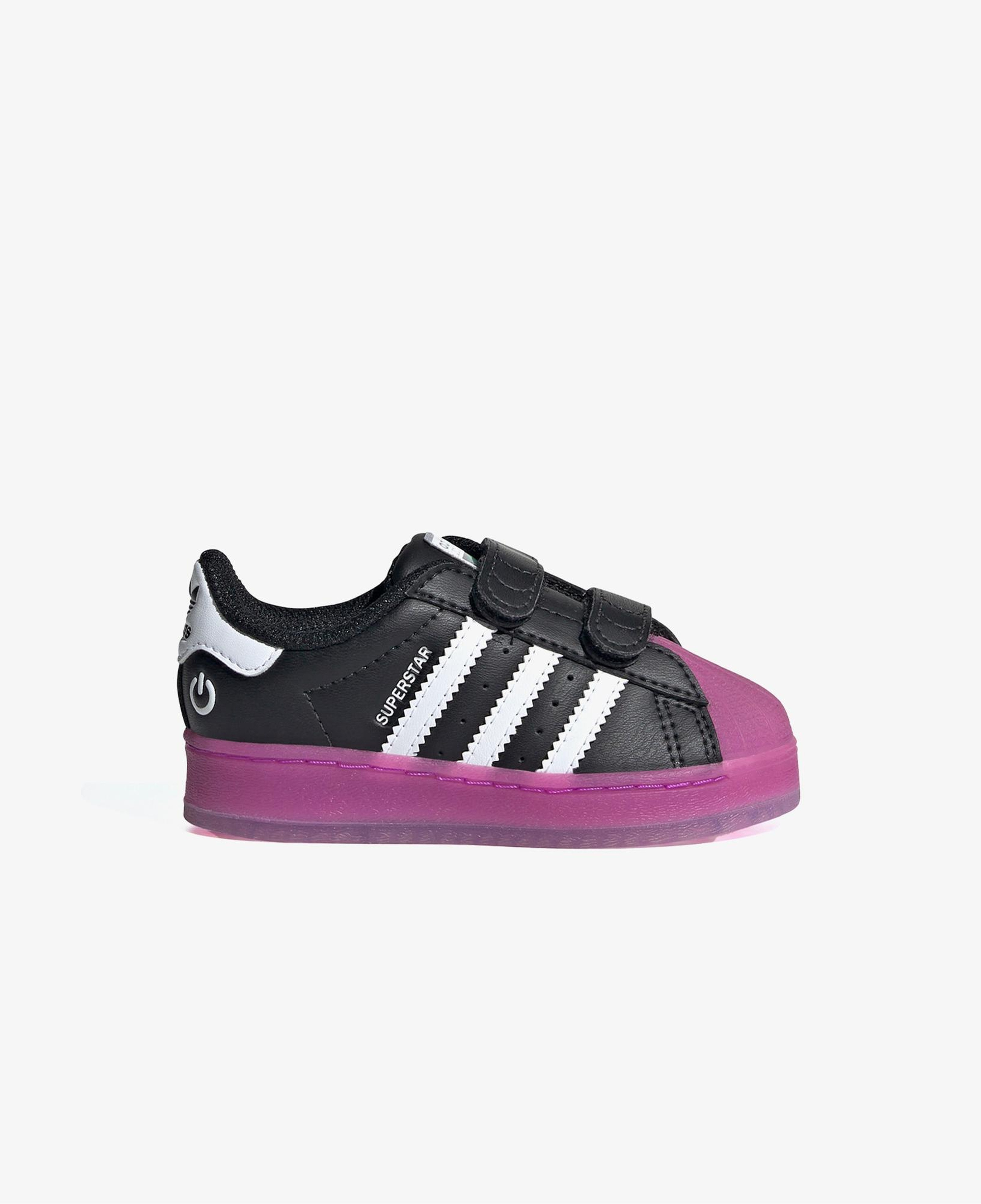 adidas Superstar LED Light Bebek Siyah Ayakkabı
