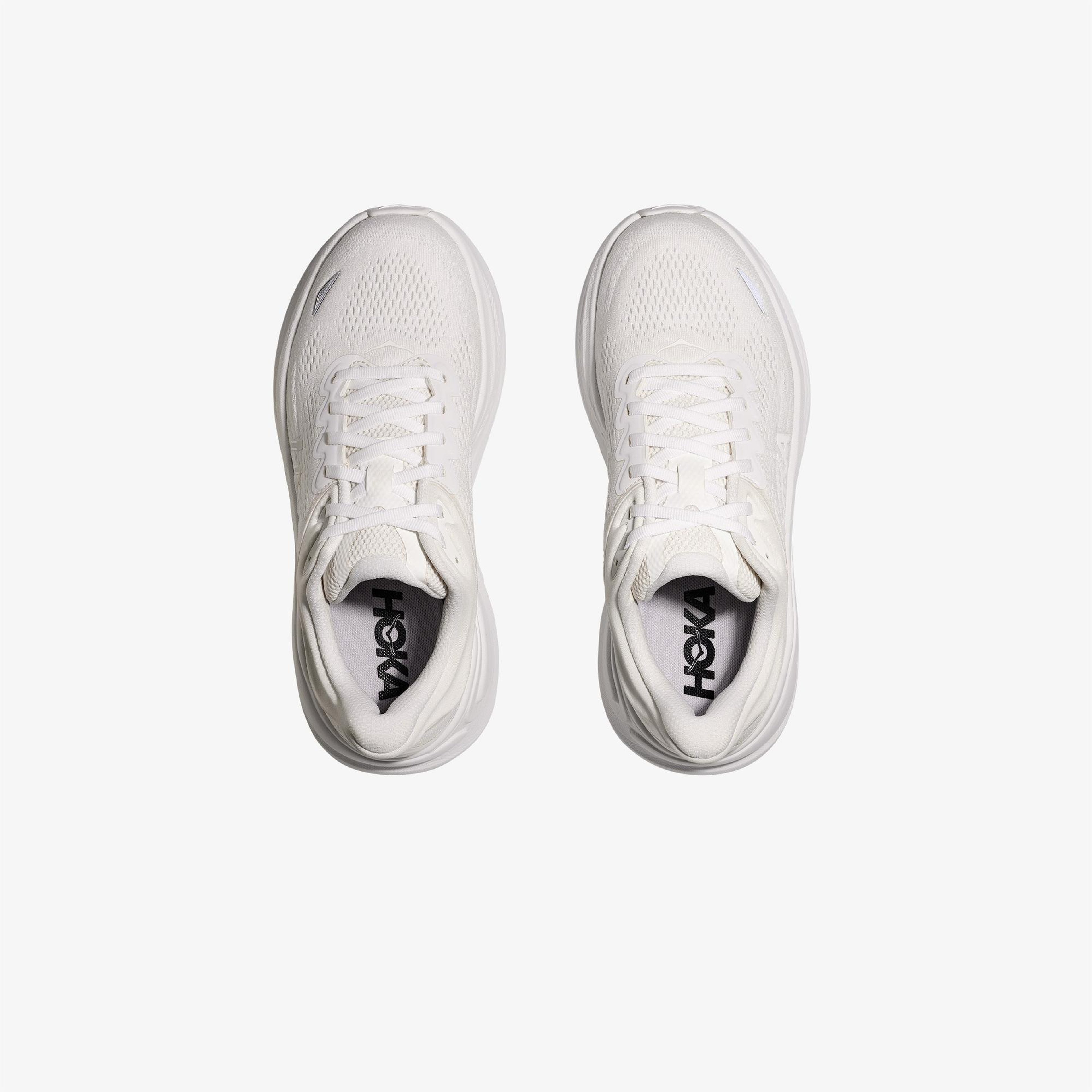 Hoka One Bondi 9 Kadın Beyaz Koşu Ayakkabısı