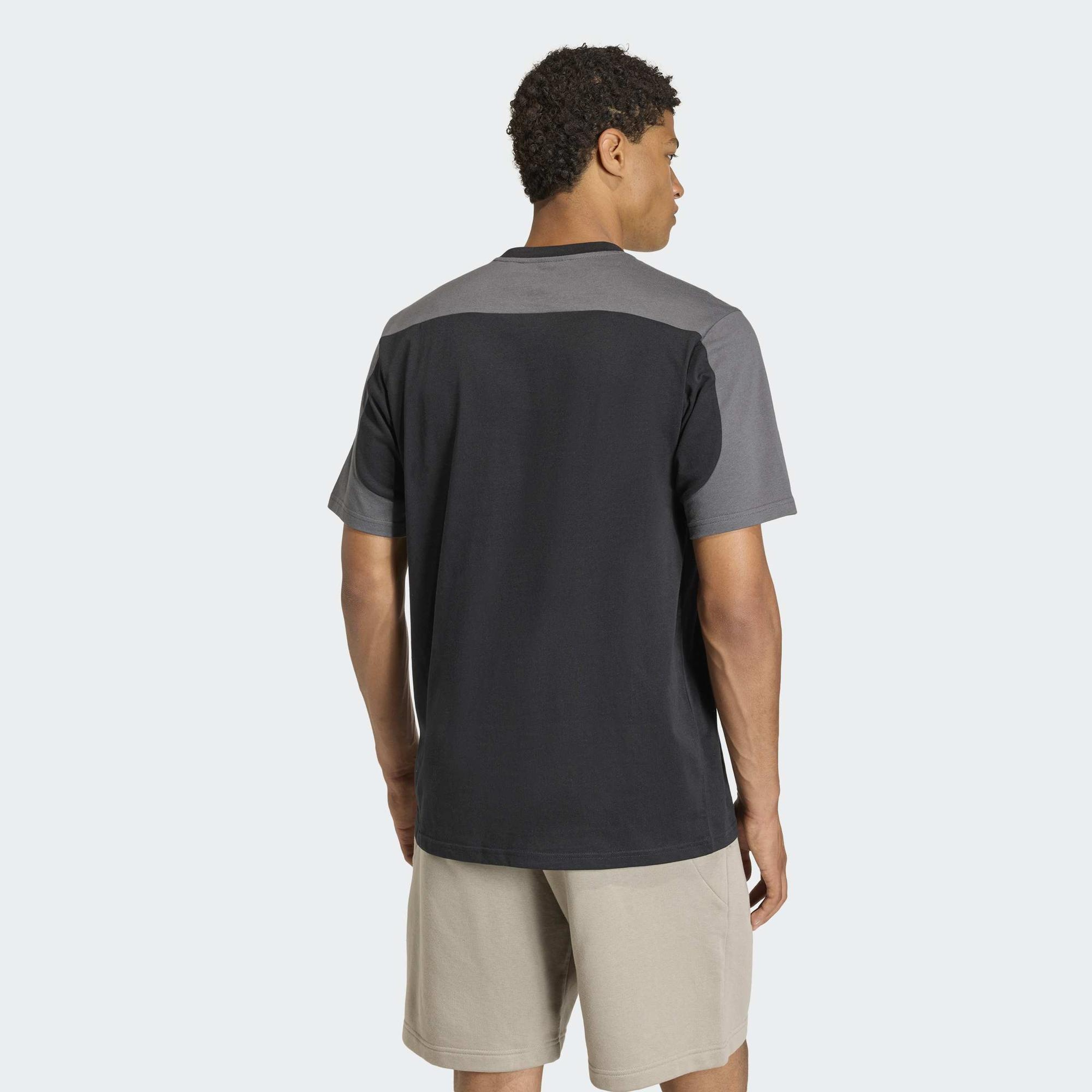 adidas Collegiate Erkek Siyah Antrenman T-Shirt