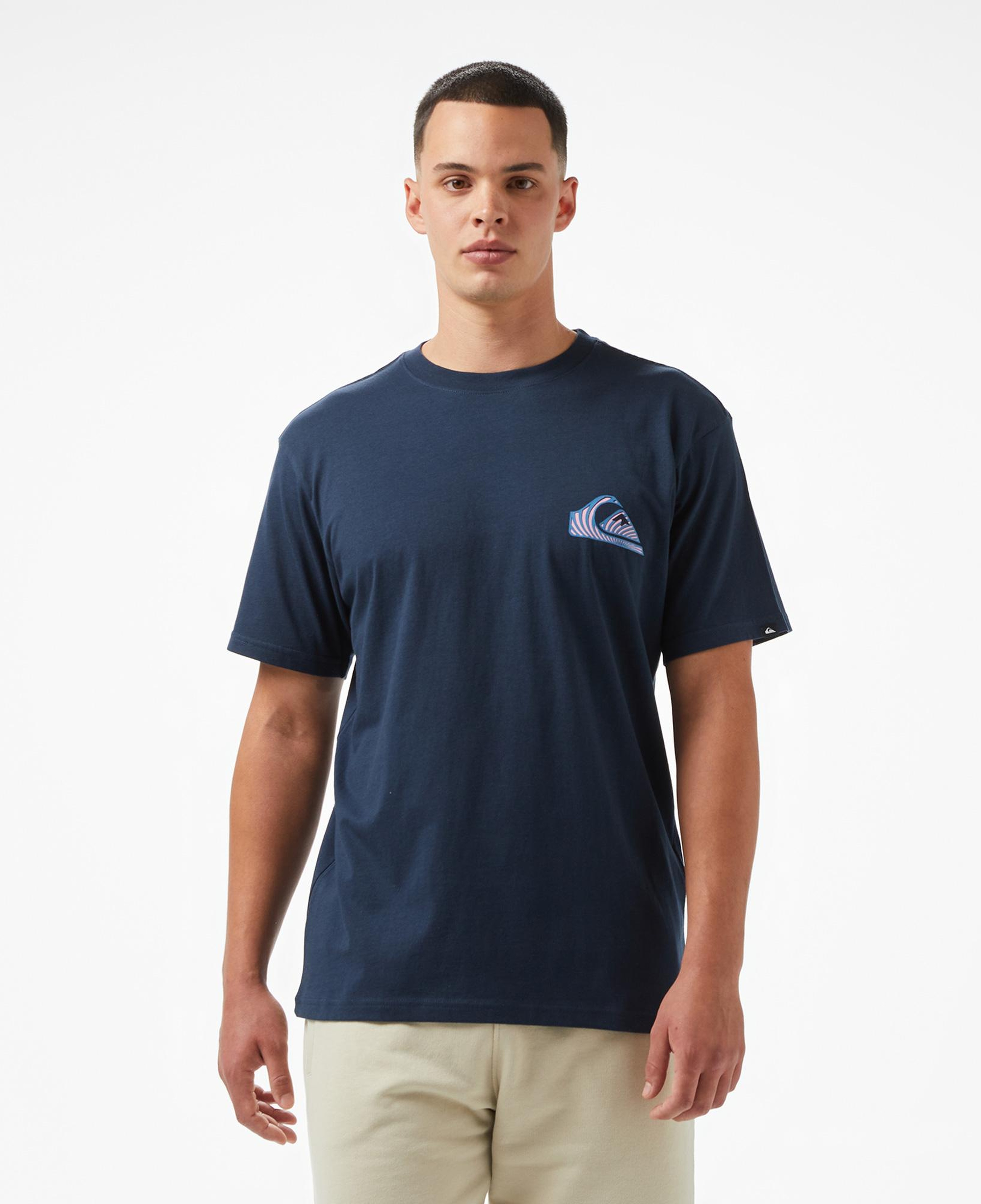 Quiksilver Window Pane Ss Erkek Siyah T-Shirt