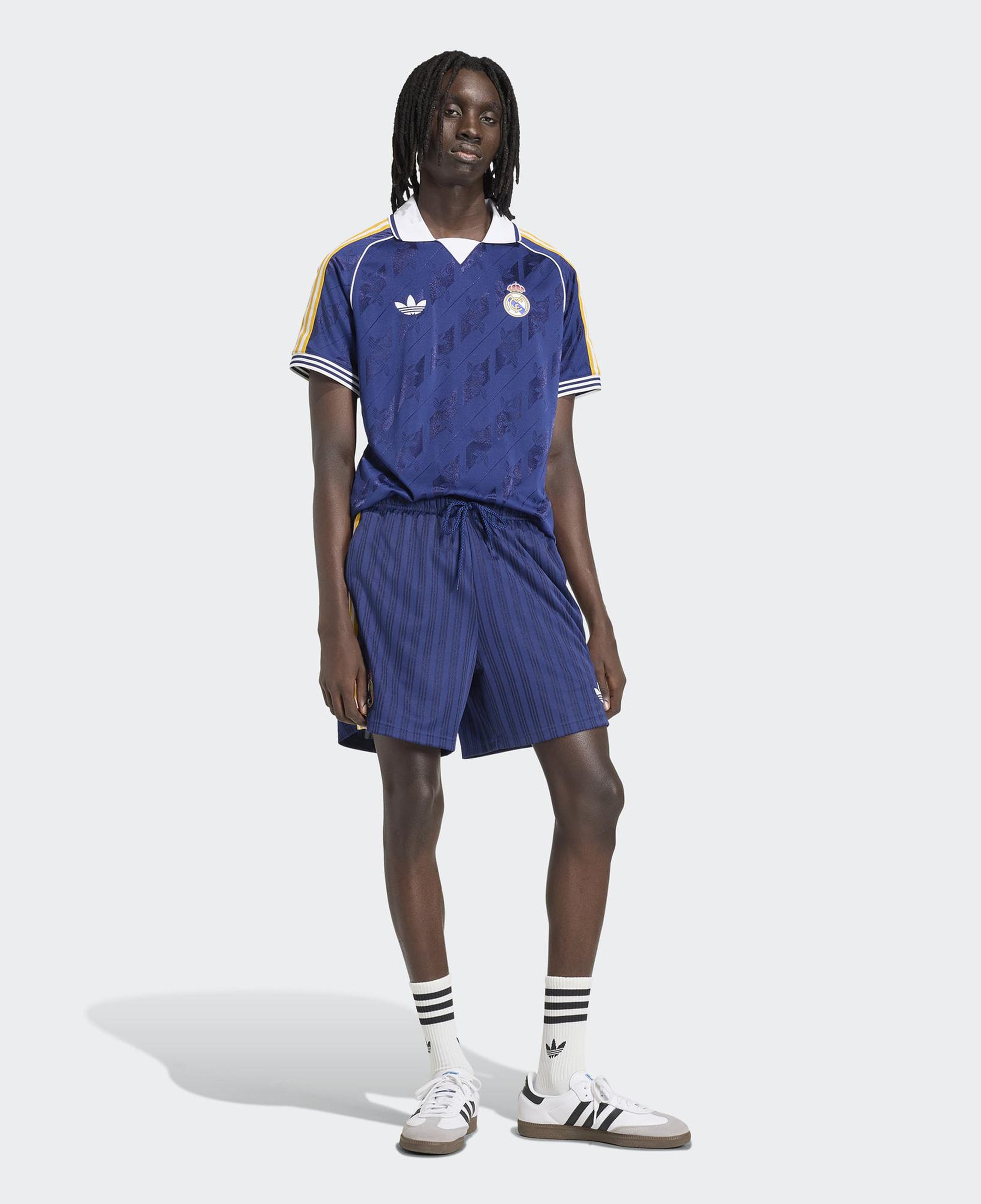 adidas Real Madrid FC Erkek Mavi Şort