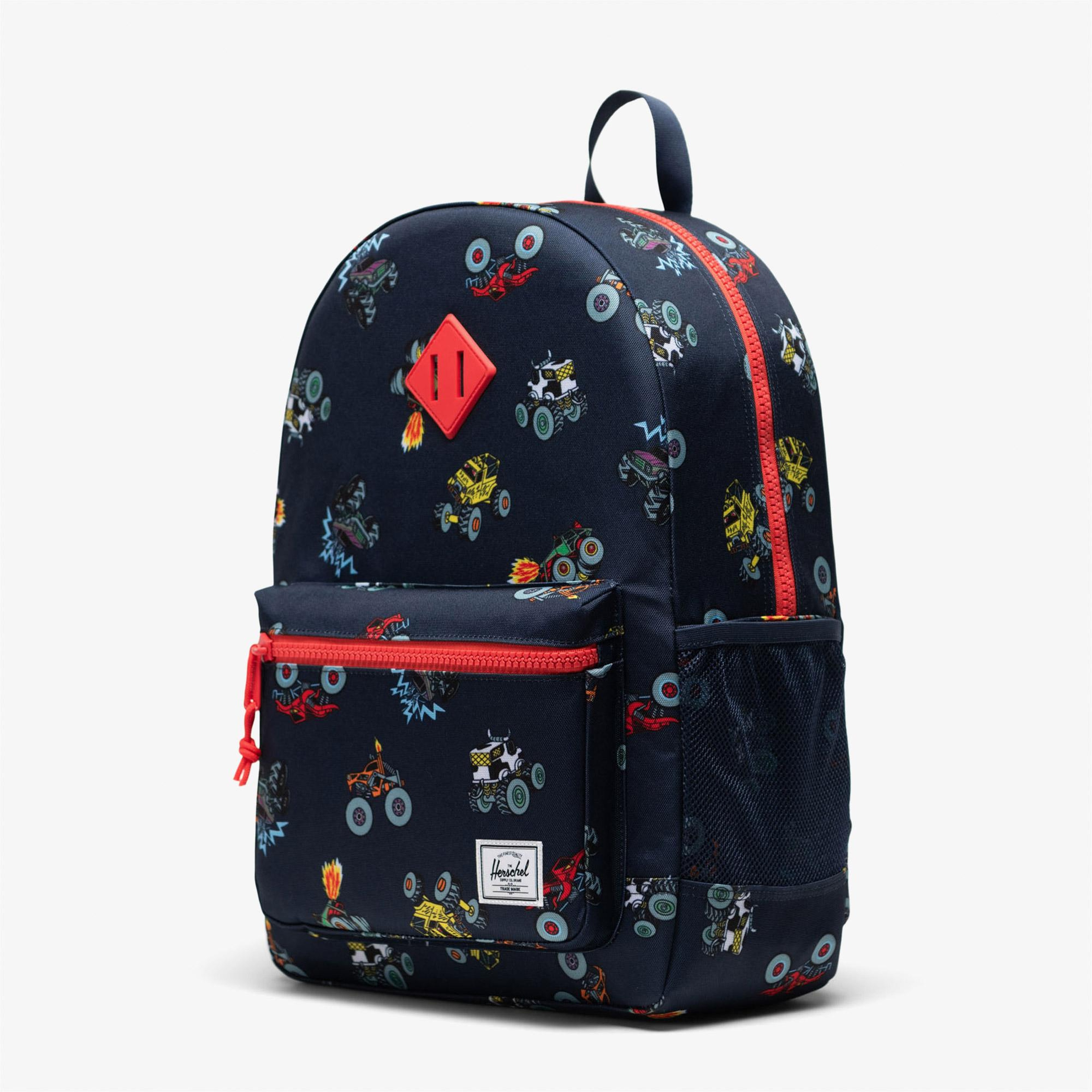 Herschel Suplly Co Monster Trucks Çocuk Lacivert Sırt Çantası