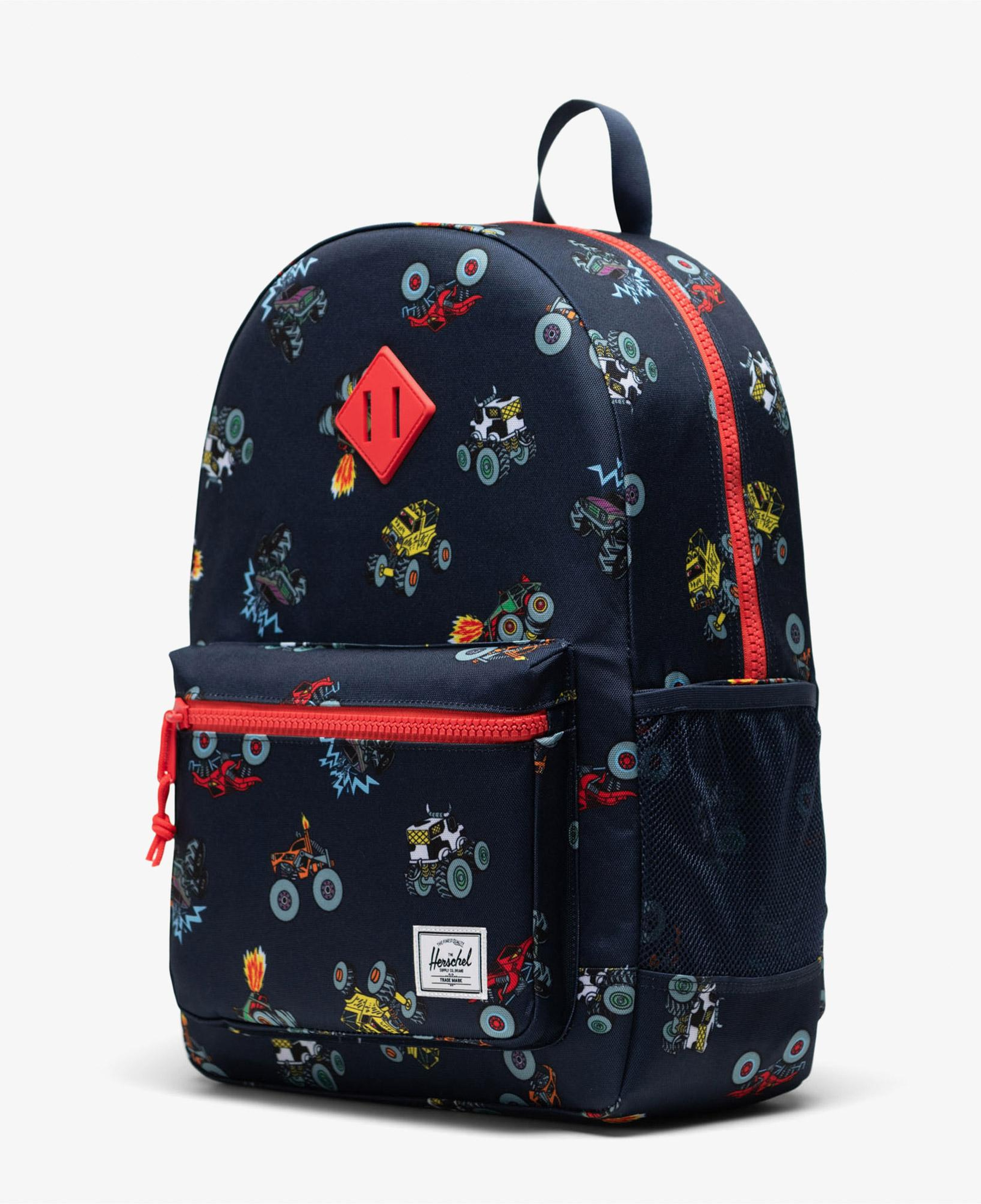 Herschel Suplly Co Monster Trucks Çocuk Lacivert Sırt Çantası