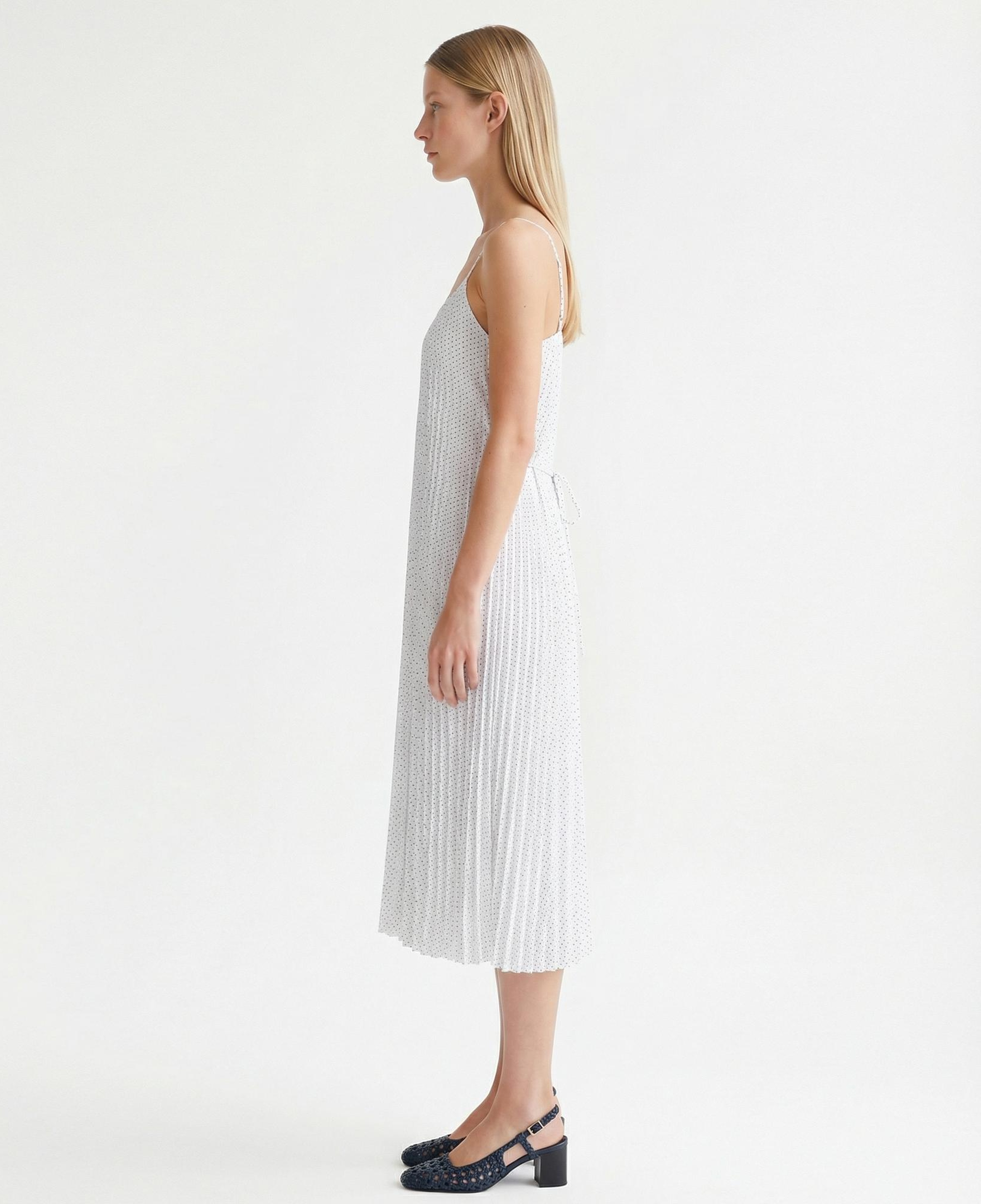 YARGICI Düz Bisiklet Yaka Askılı Elbise