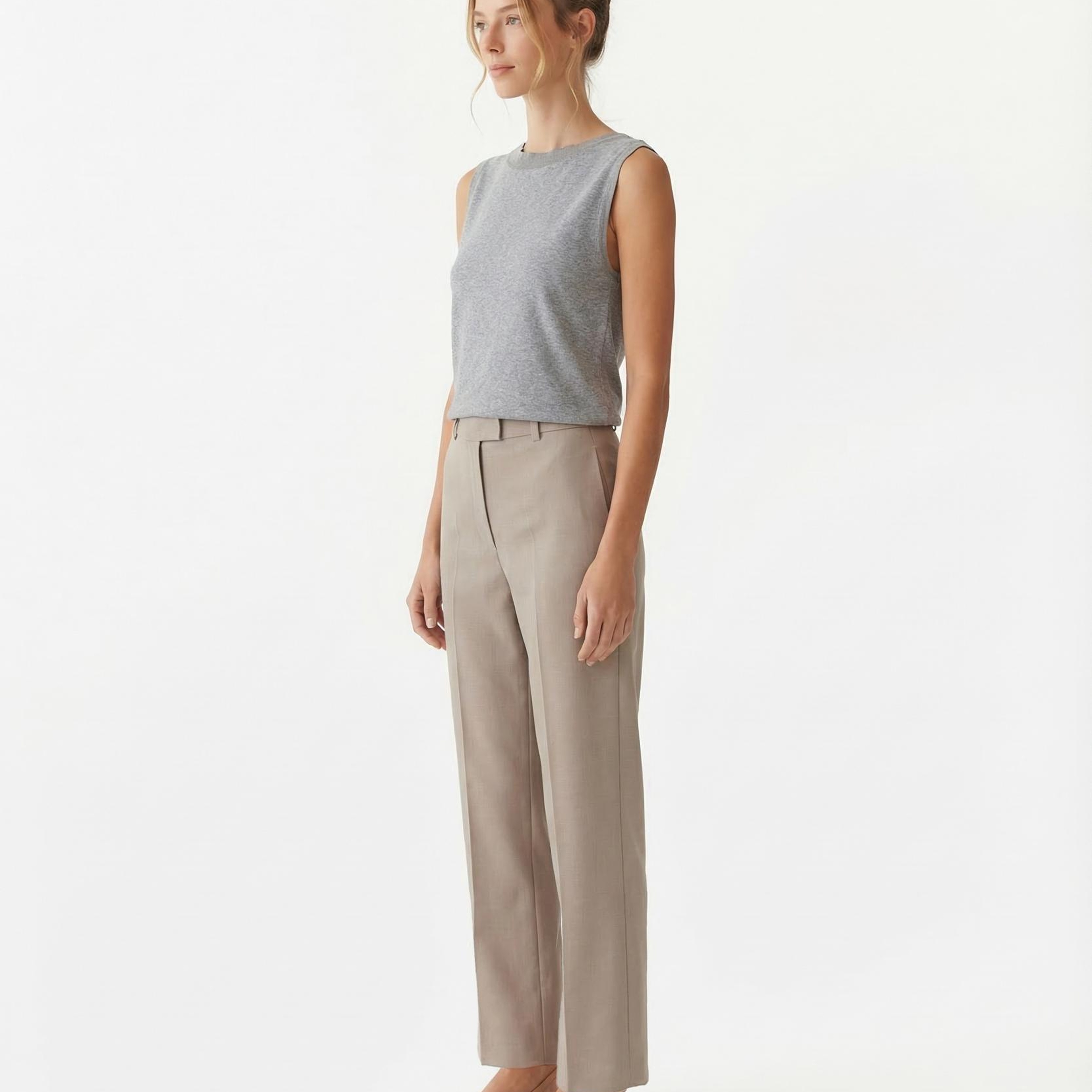 YARGICI Düz Normal Bel Pantolon