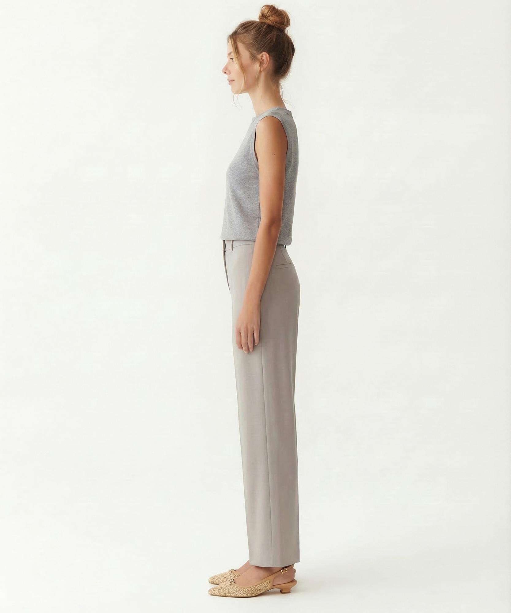 YARGICI Düz Normal Bel Pantolon