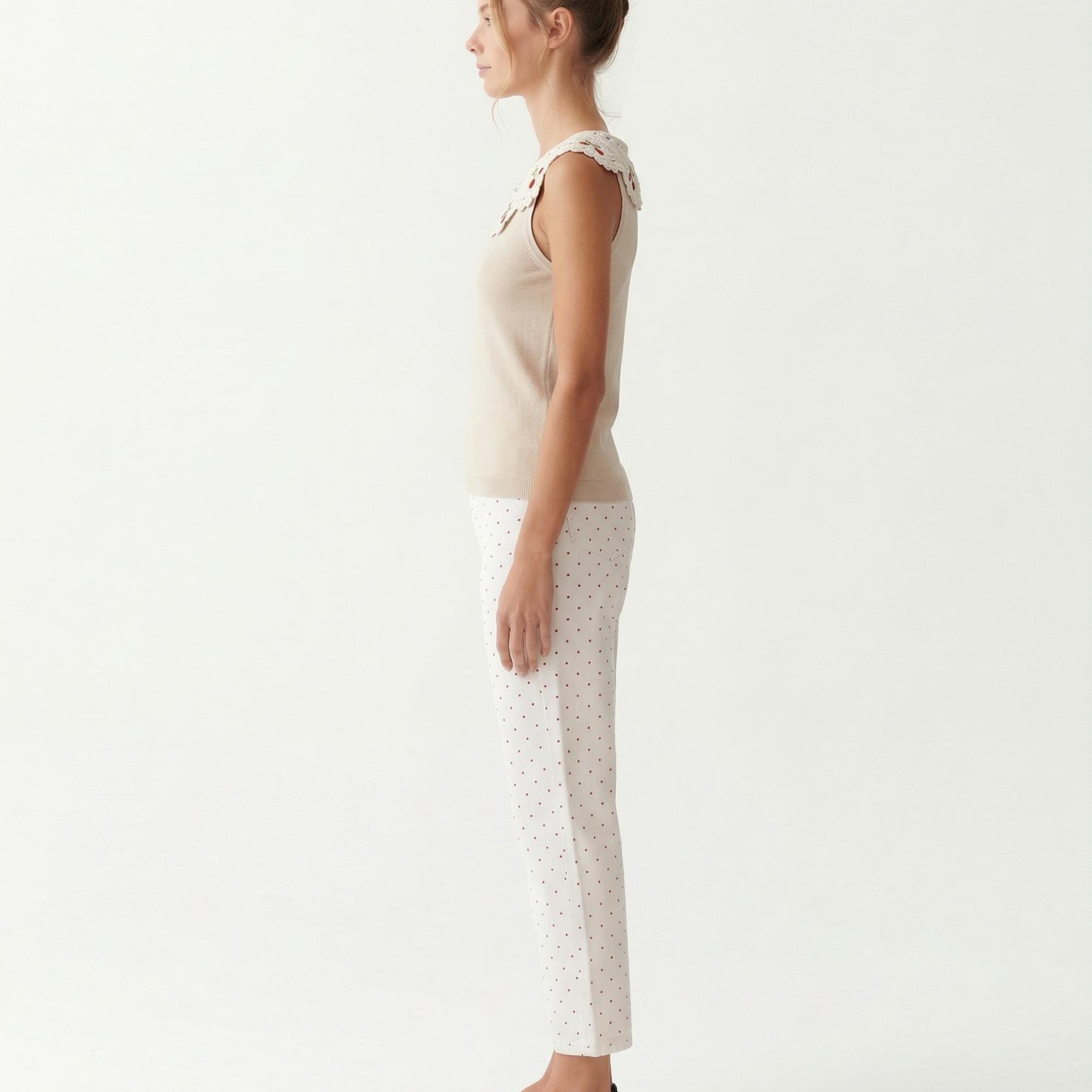 YARGICI Regular Bebe Yaka Kolsuz Kazak