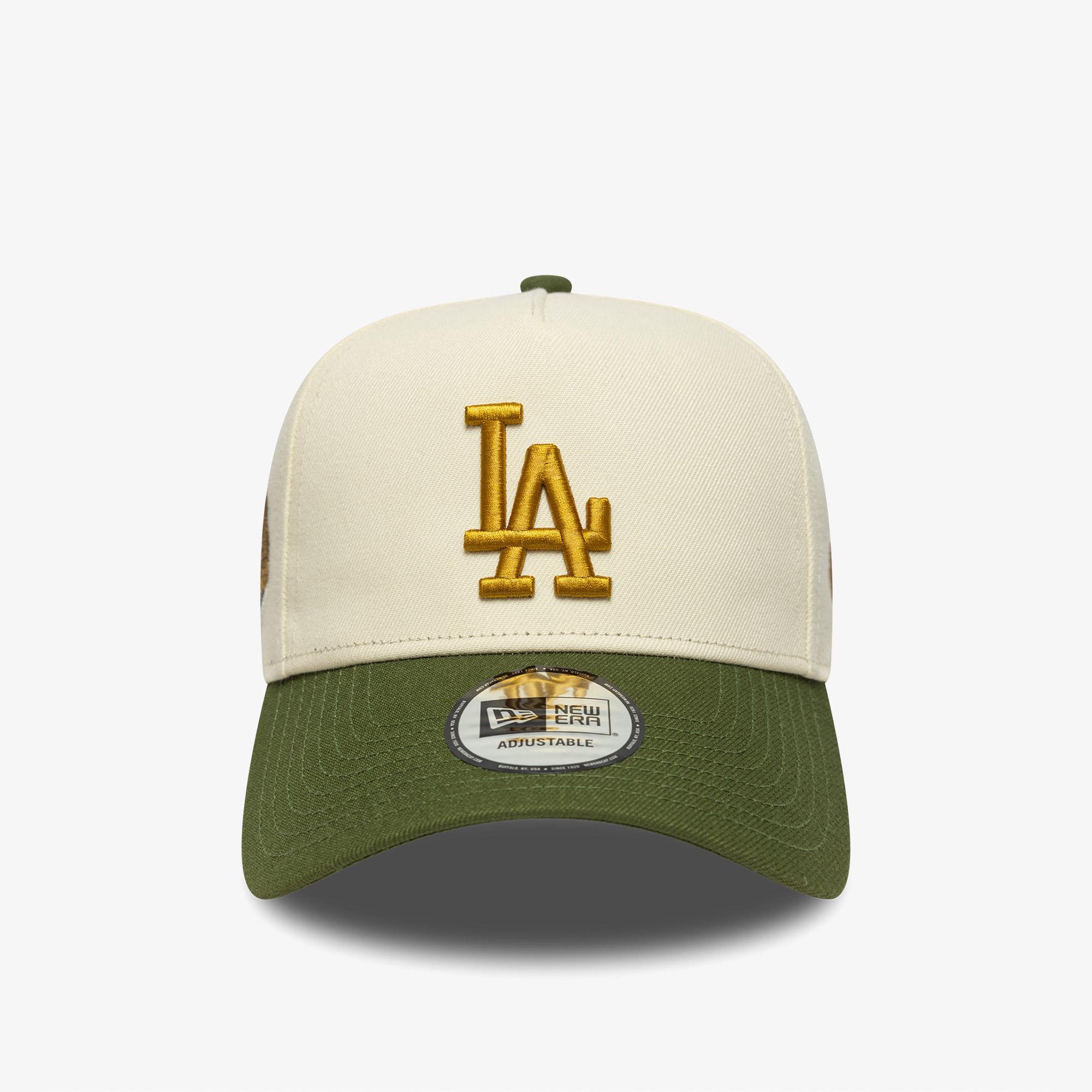 New Era LA Dodgers MLB World Series Patch Unisex Krem Şapka