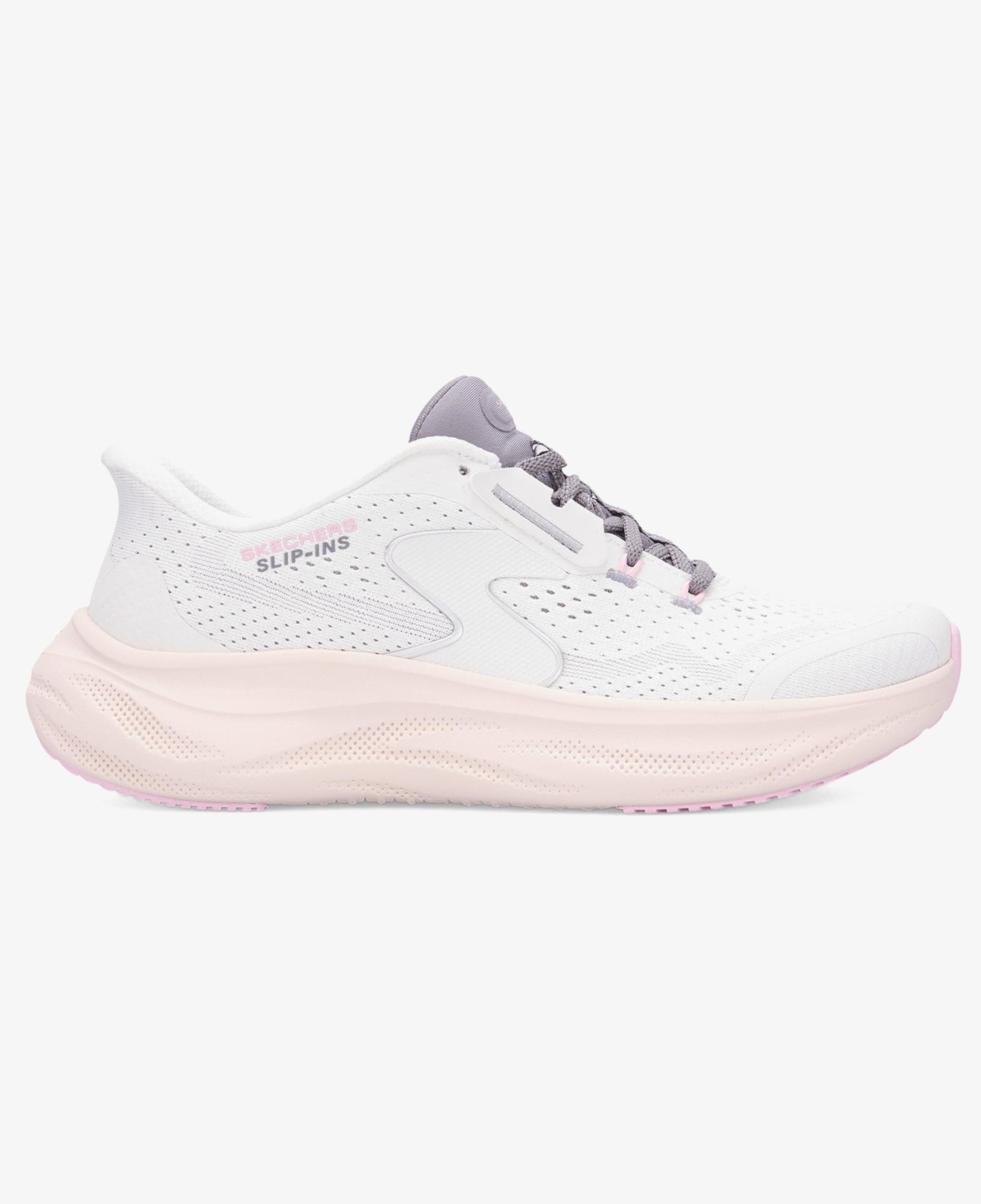 Skechers Hands Free Slip-ins Skech Cloud - Plush Horizon Kadın Beyaz Spor Ayakkabı
