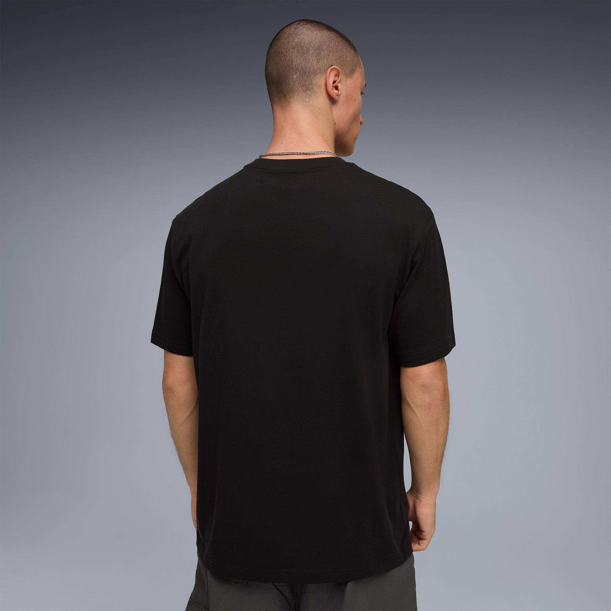 Puma Graphic  Erkek Siyah T-Shirt