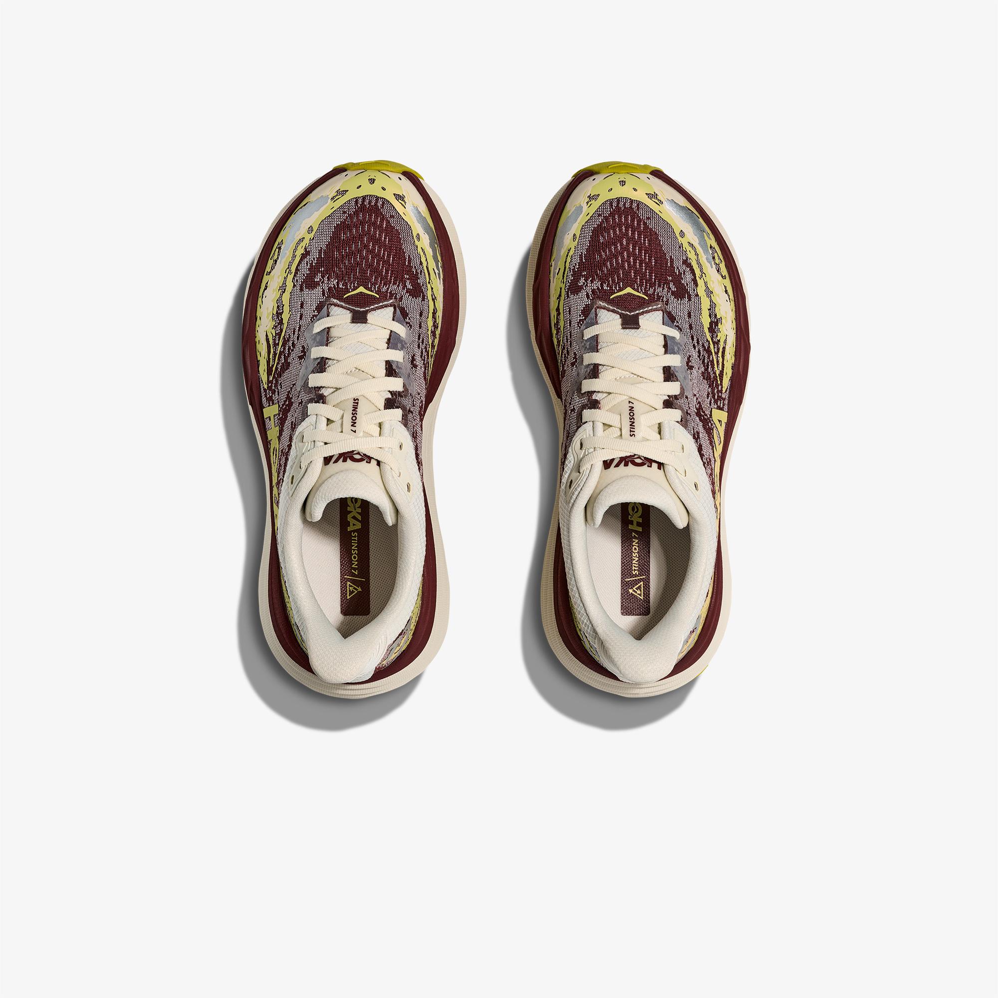 Hoka Stinson 7 Kadın Krem Koşu Ayakkabısı