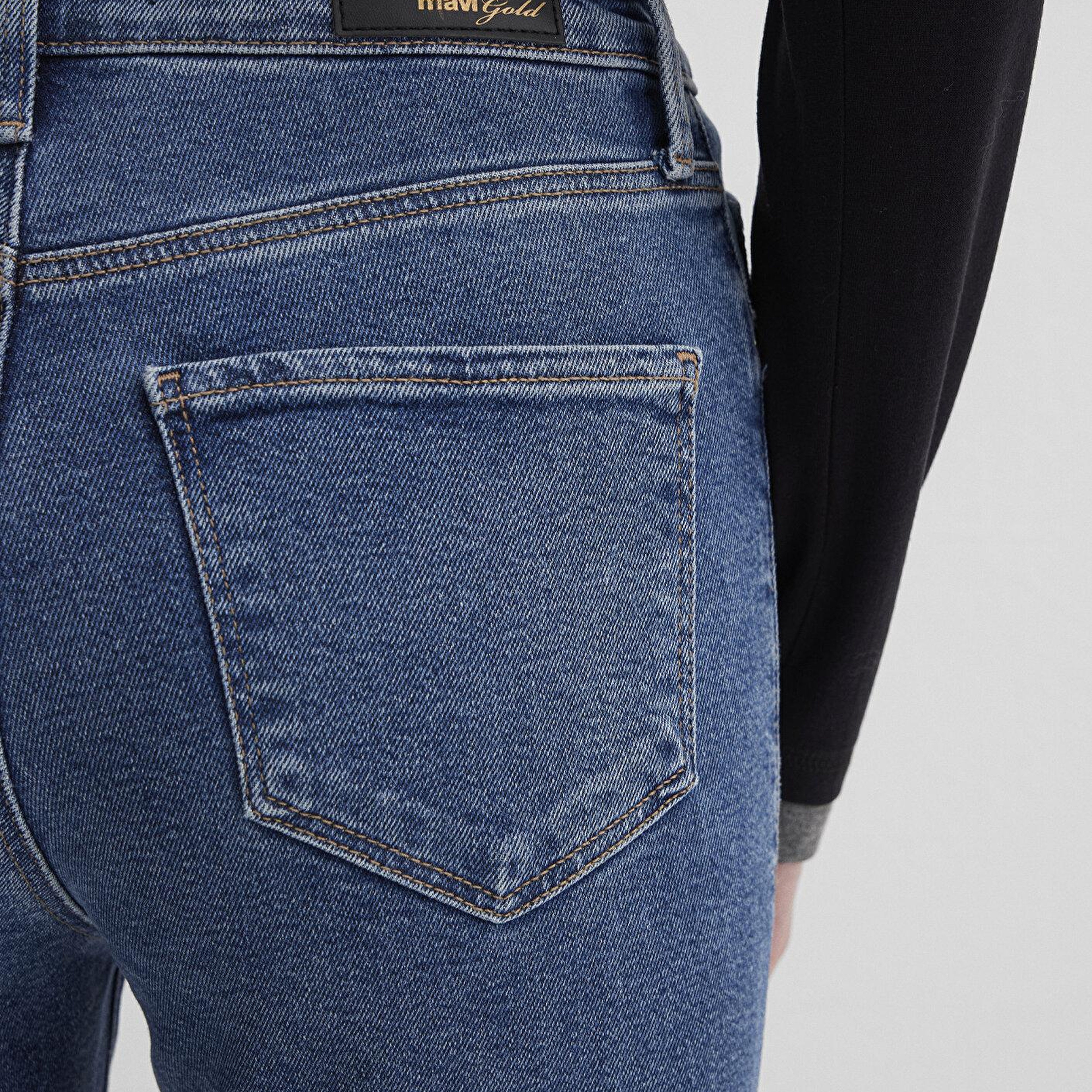 Mavi Serenay Gold Shape Vintage Indigo Mavisi Jean Pantolon 100980-82194