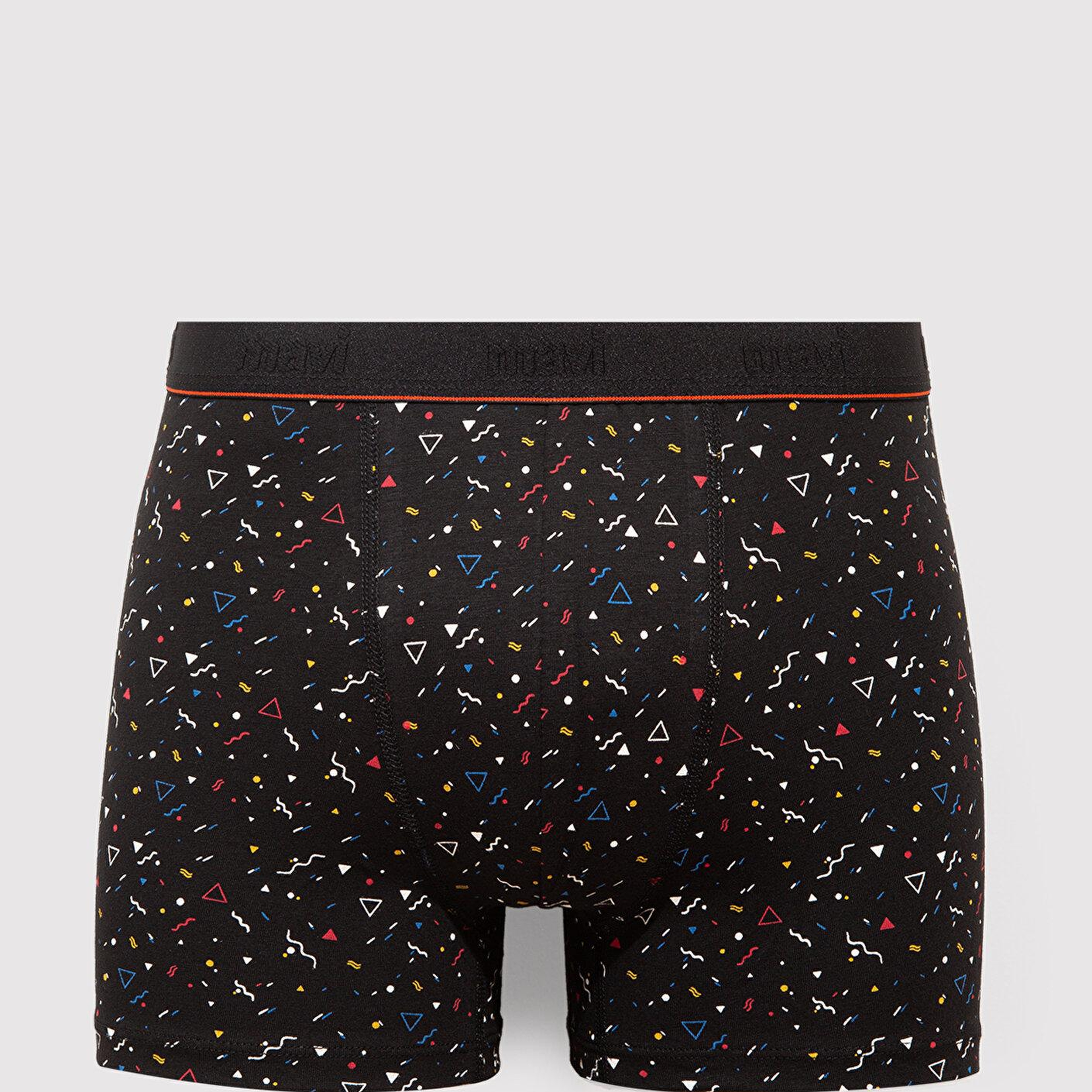 Mavi 3lü Baskılı Boxer 0911421-33648