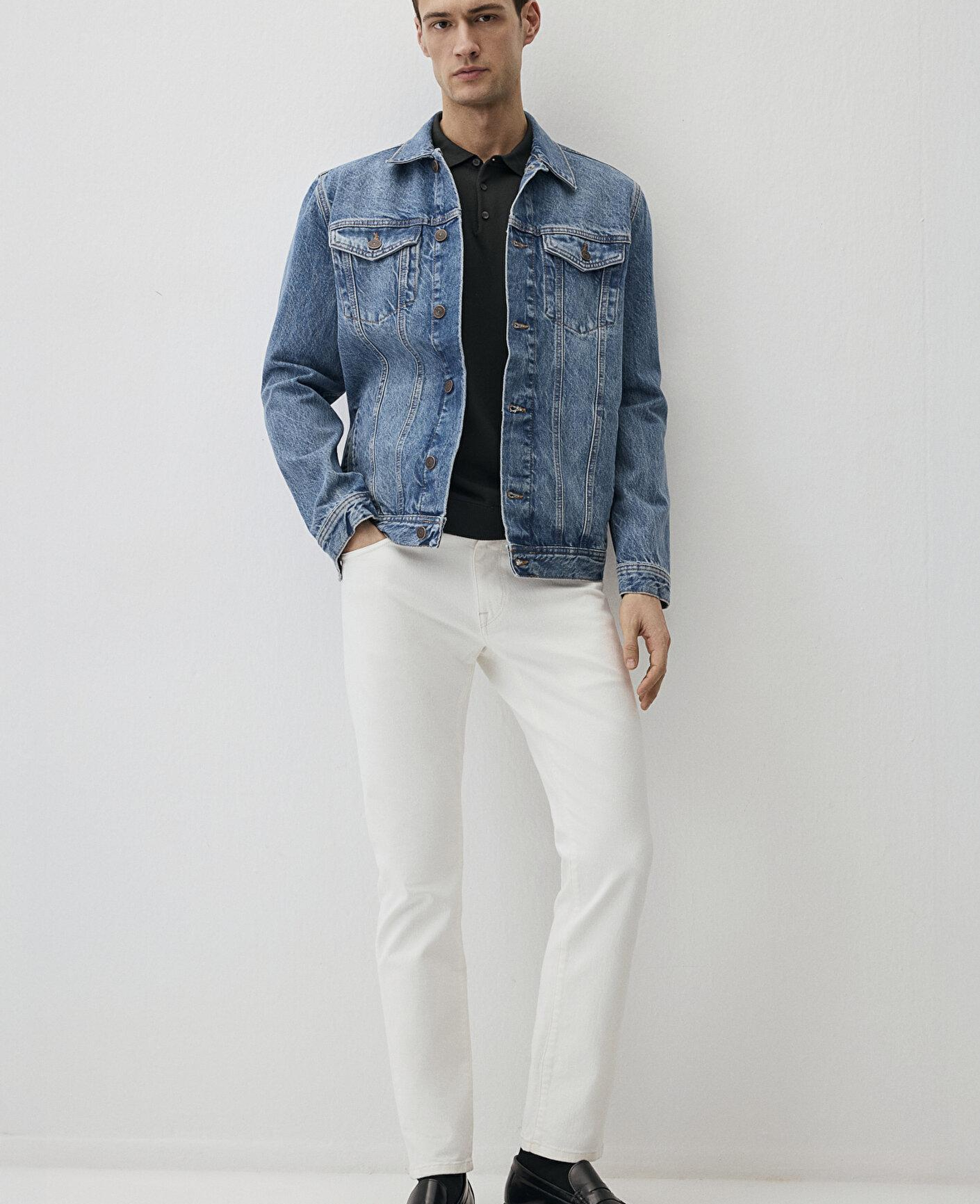 Mavi Marcus Edition Beyaz Jean Pantolon 0035190581