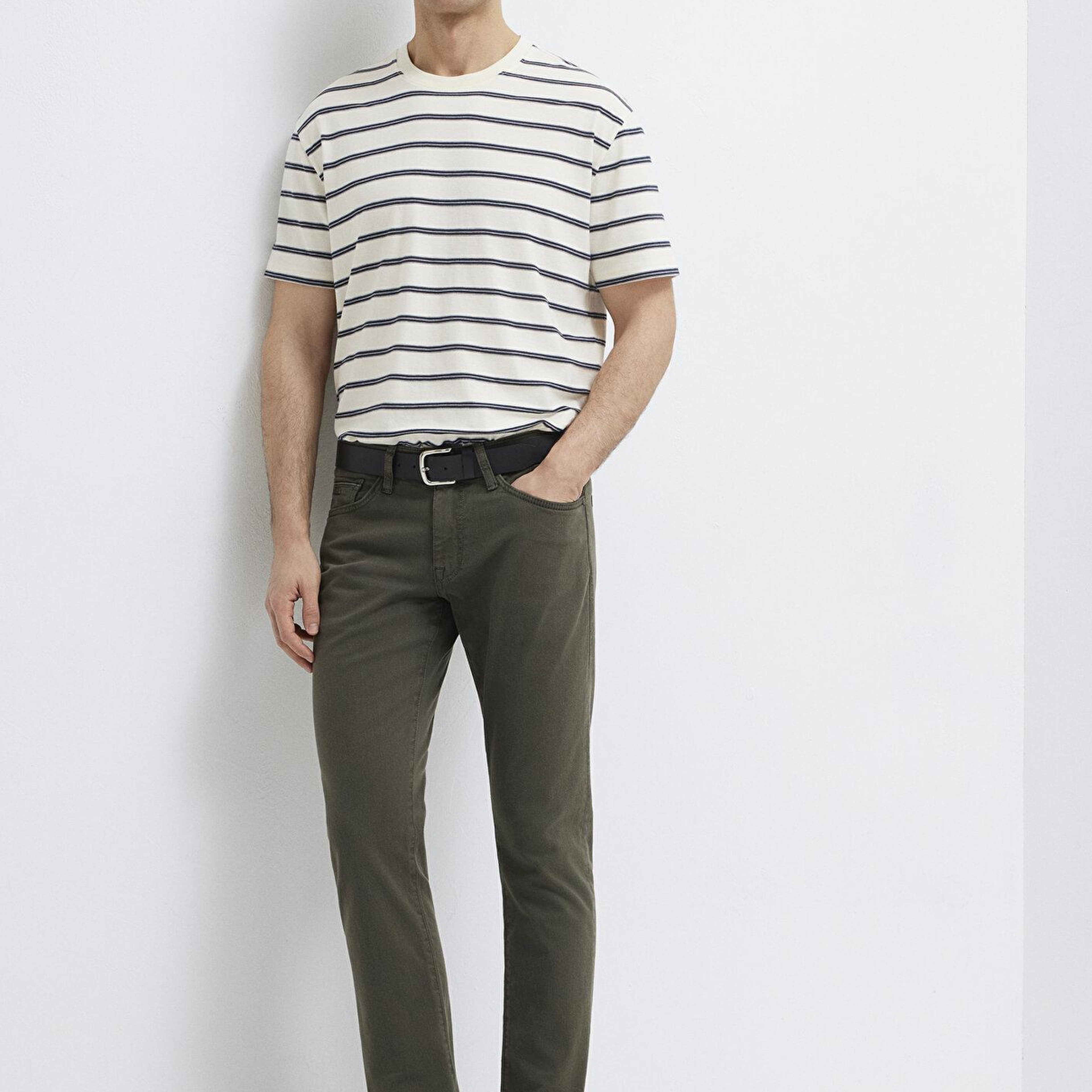 Mavi Jake Mavi Black Koyu Yeşil Gabardin Pantolon 0042290685