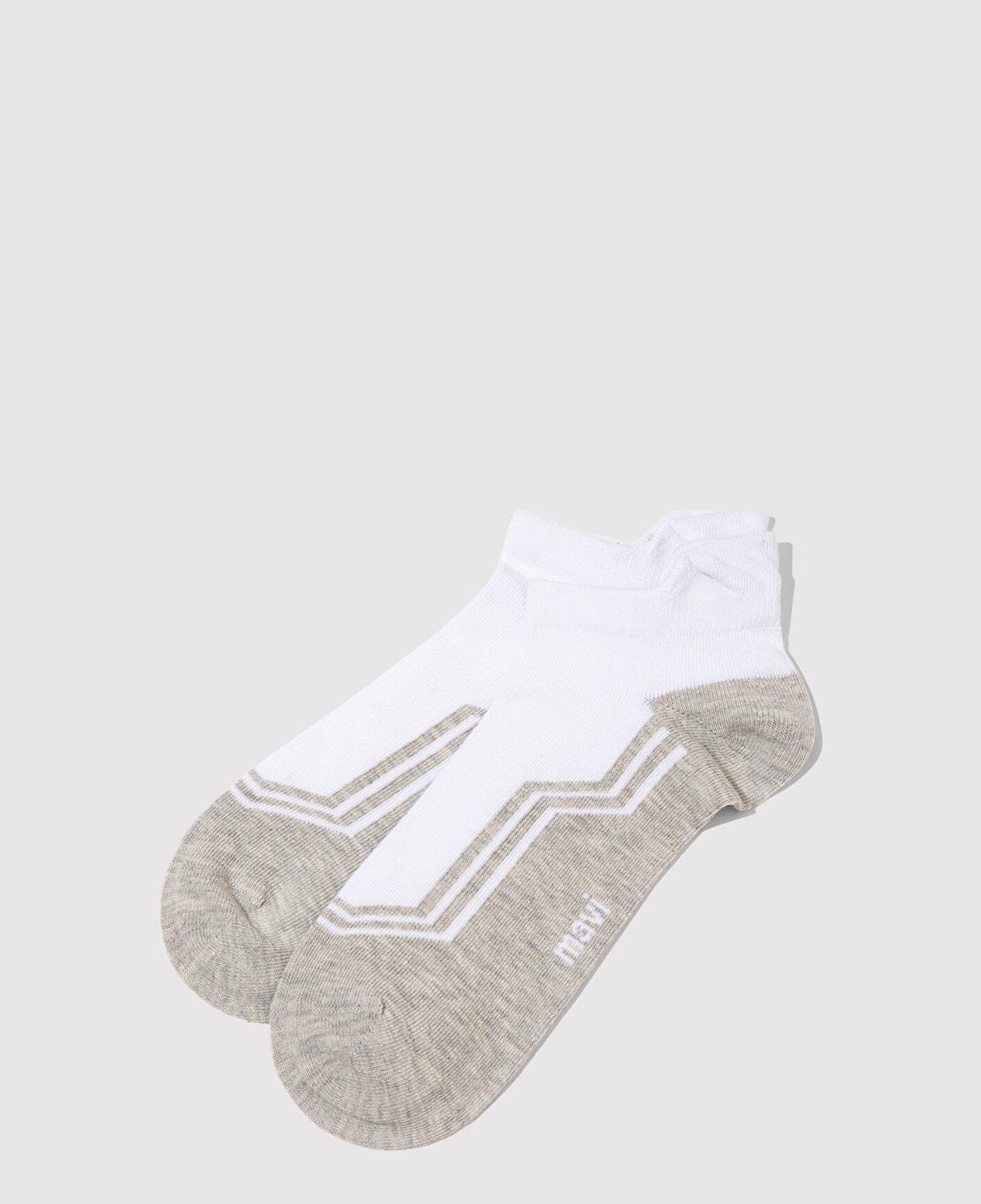 Mavi 2li Beyaz Patik Çorap 0912217-620