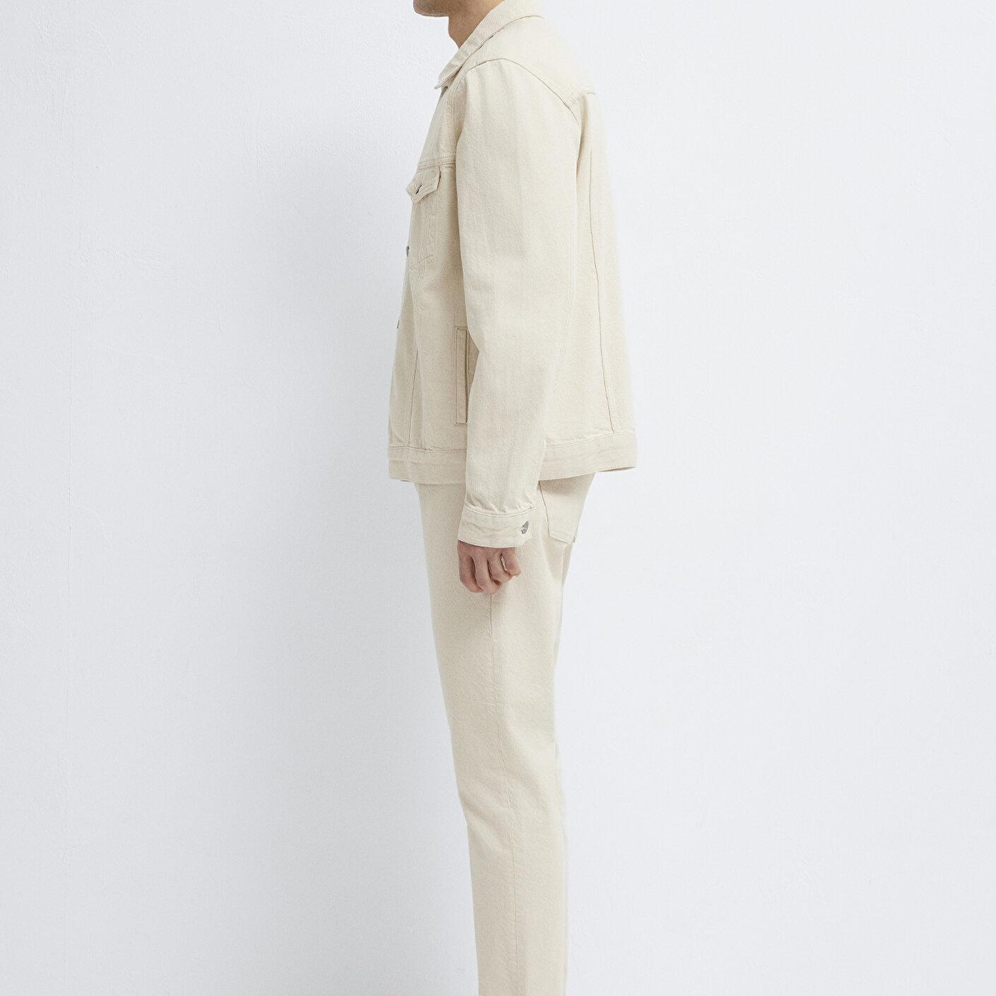 Mavi Ray Classic Ekru Jean Ceket 0110273-A1707