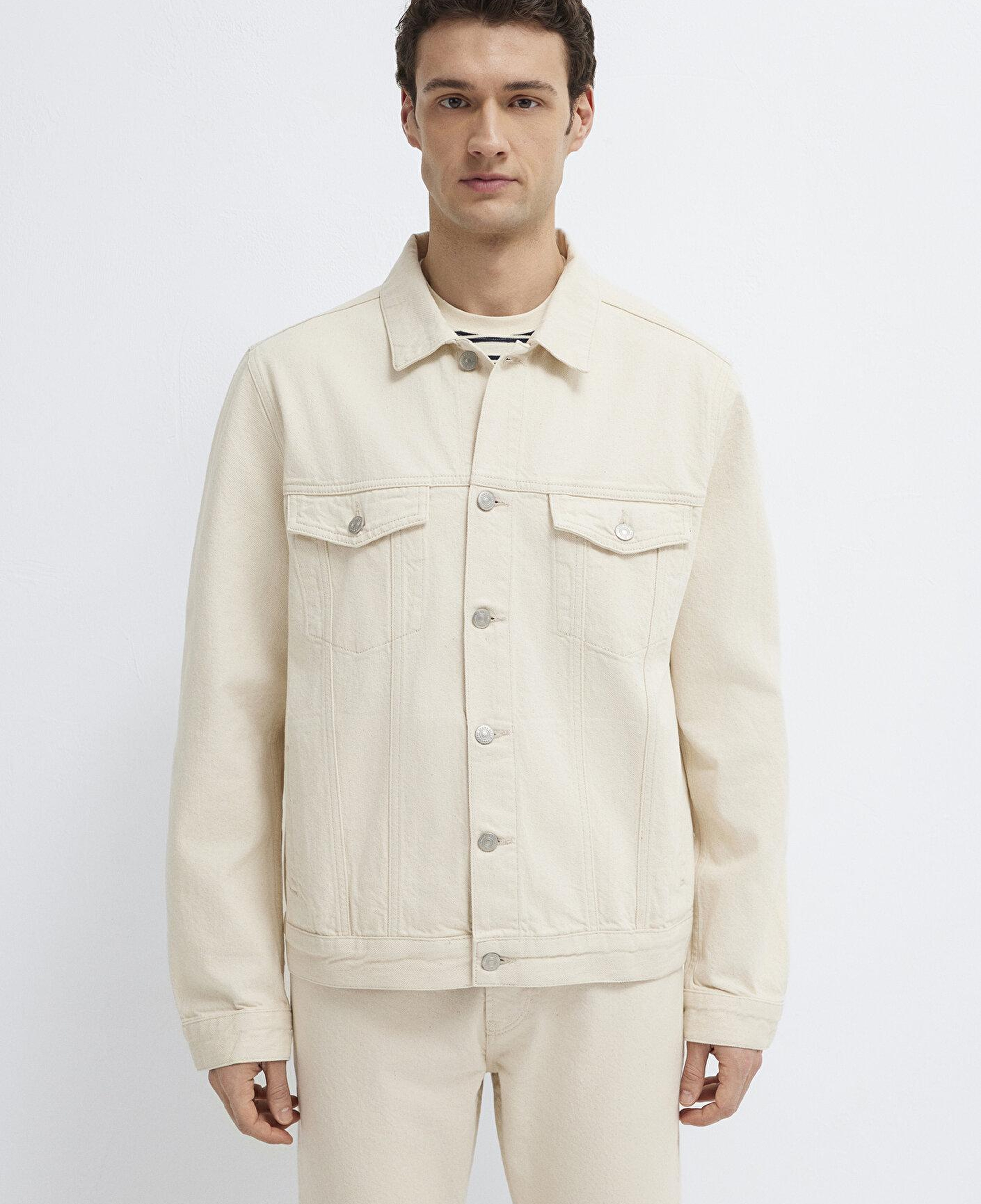 Mavi Ray Classic Ekru Jean Ceket 0110273-A1707