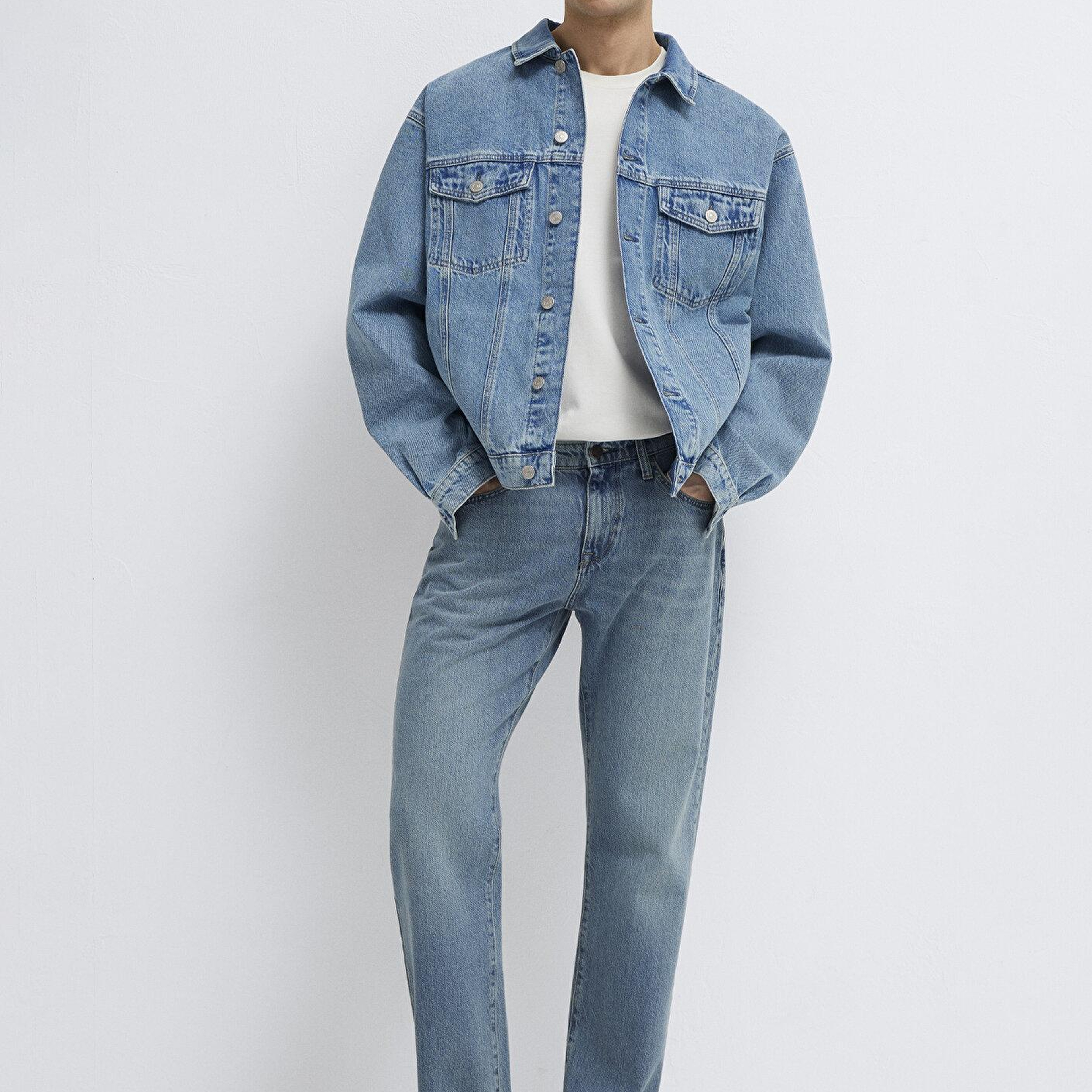 Mavi Ryan Dusty Açık Mavi Jean Ceket 0110001-A2096