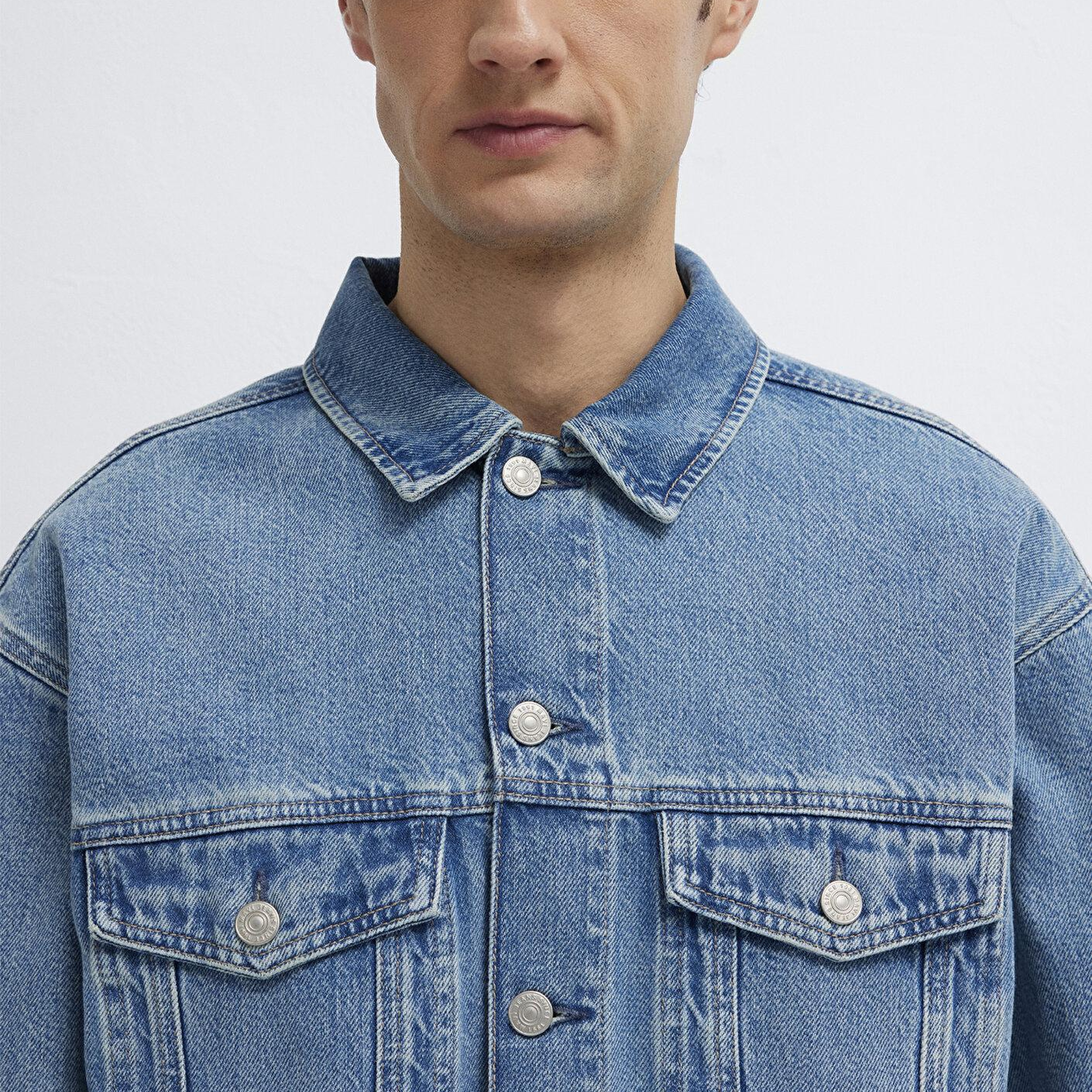 Mavi Ryan Dusty Açık Mavi Jean Ceket 0110001-A2096