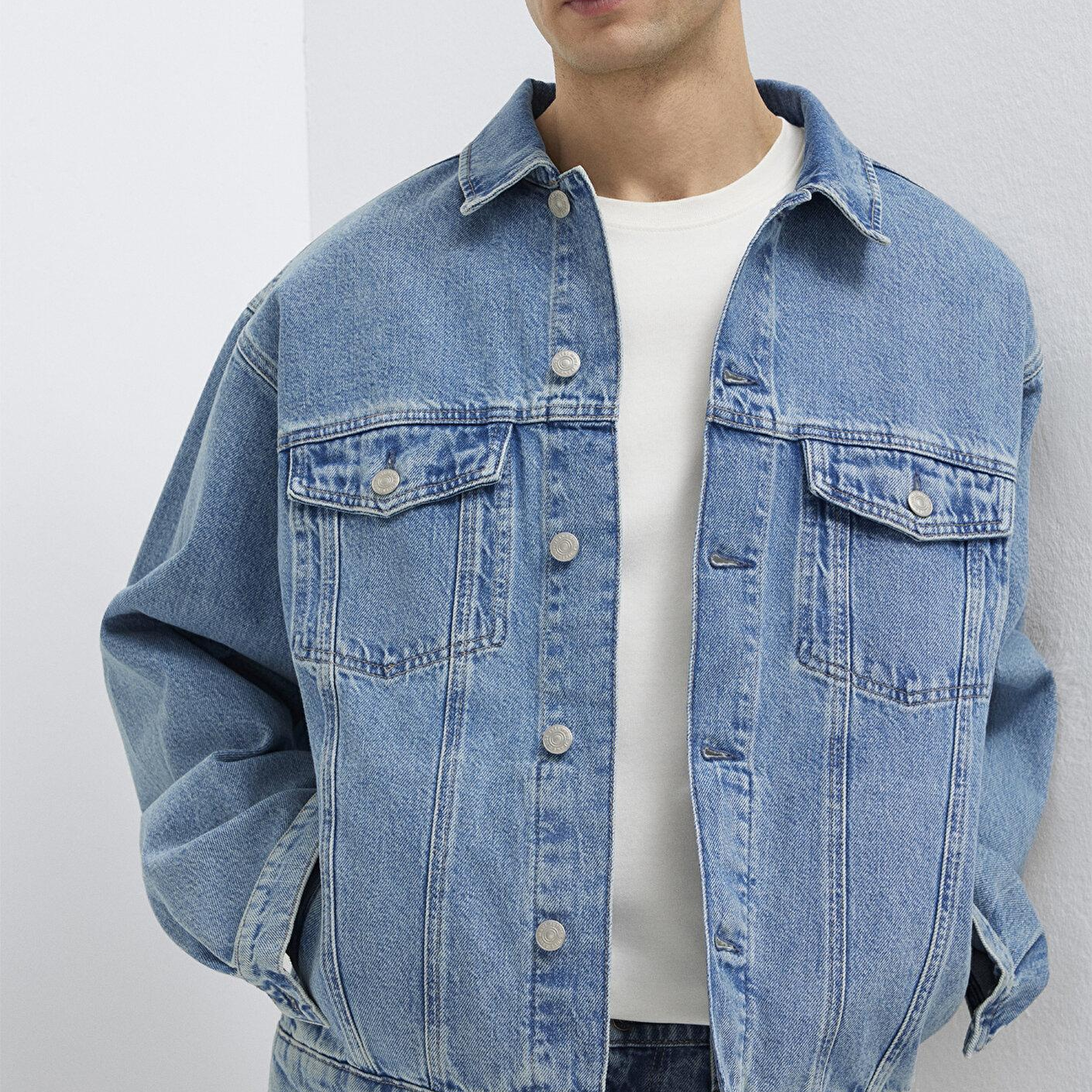 Mavi Ryan Dusty Açık Mavi Jean Ceket 0110001-A2096