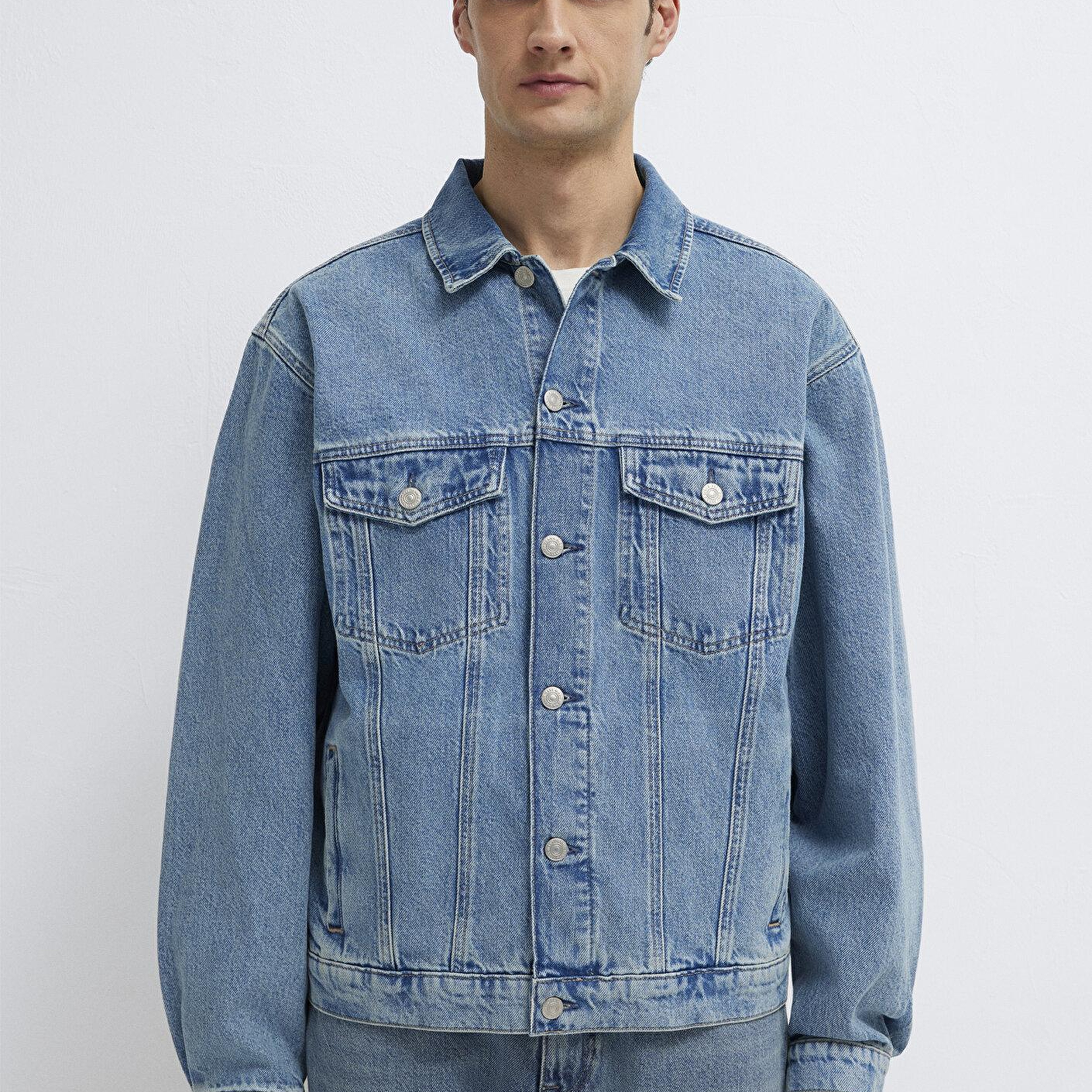 Mavi Ryan Dusty Açık Mavi Jean Ceket 0110001-A2096