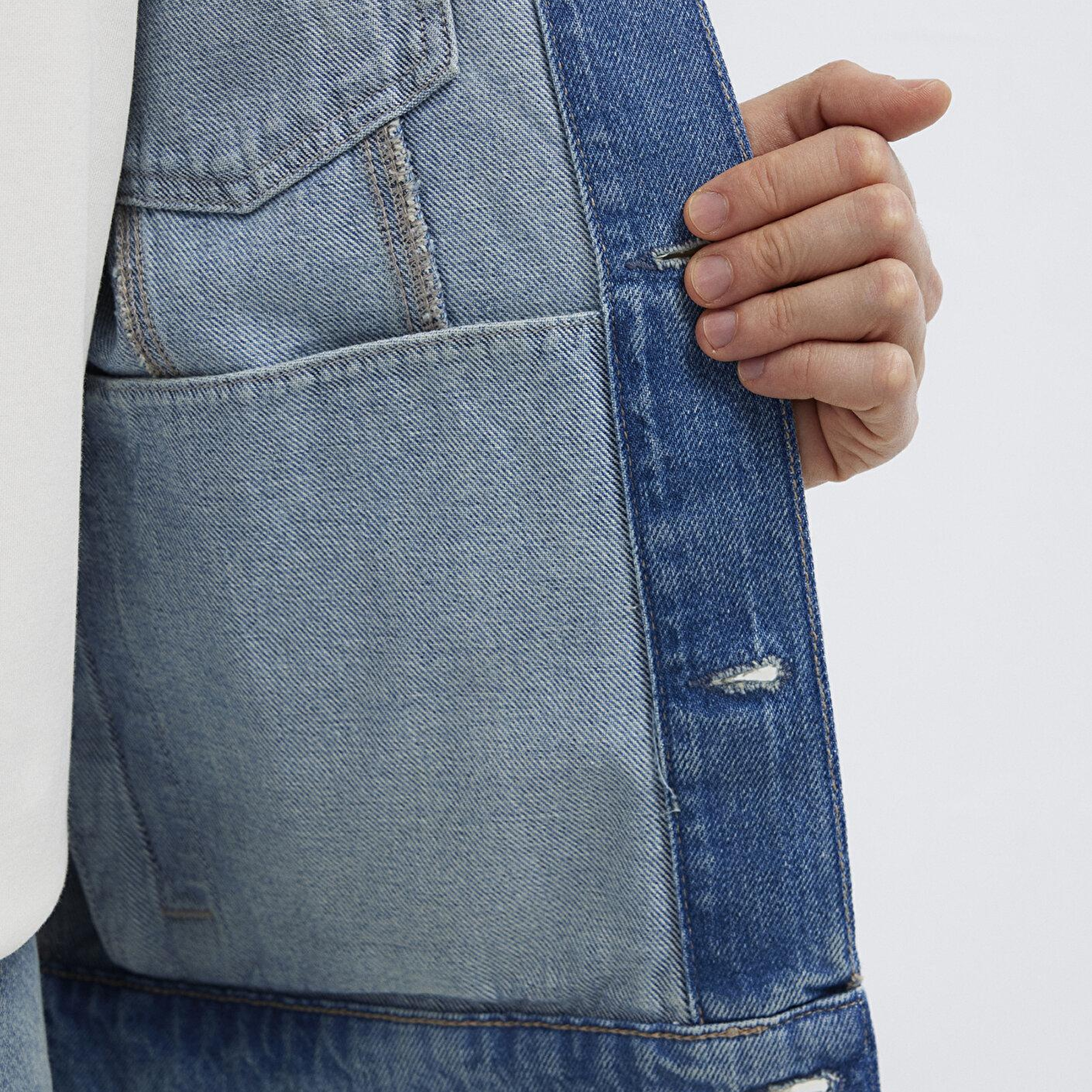 Mavi Ryan Dusty Açık Mavi Jean Ceket 0110001-A2096