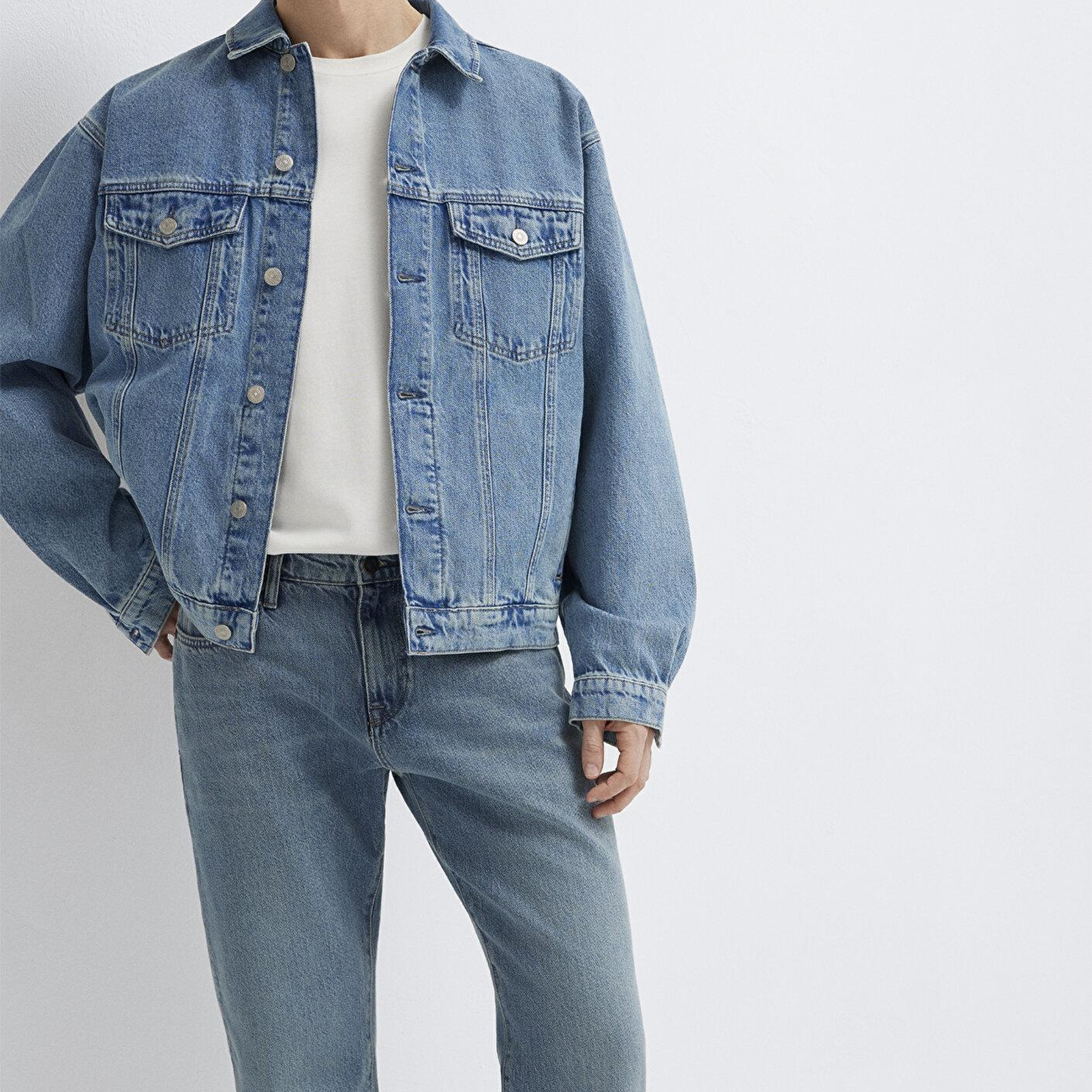 Mavi Ryan Dusty Açık Mavi Jean Ceket 0110001-A2096