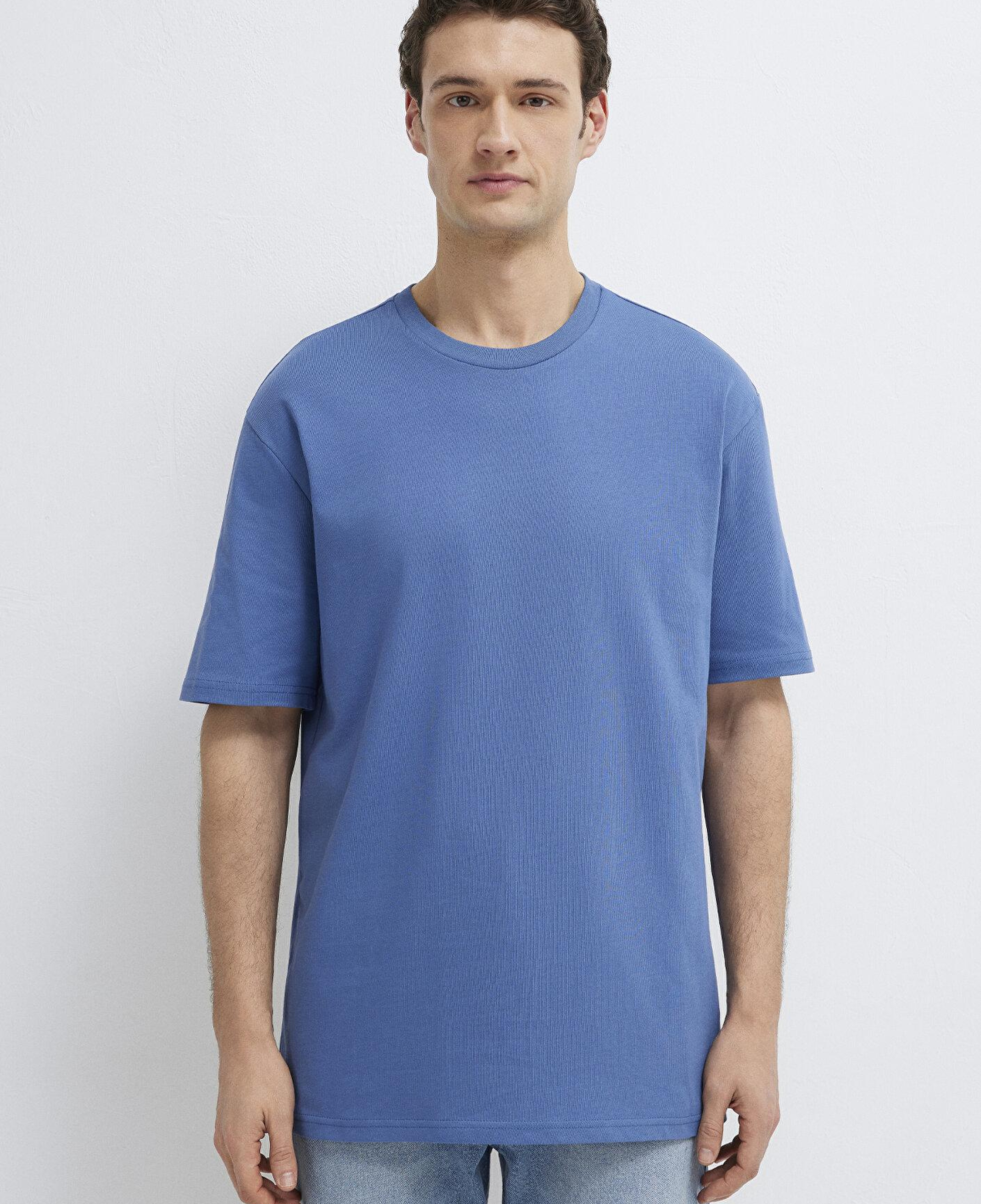 Mavi Mavi Basic Tişört Loose Fit / Bol Rahat Kesim 0611924-70738