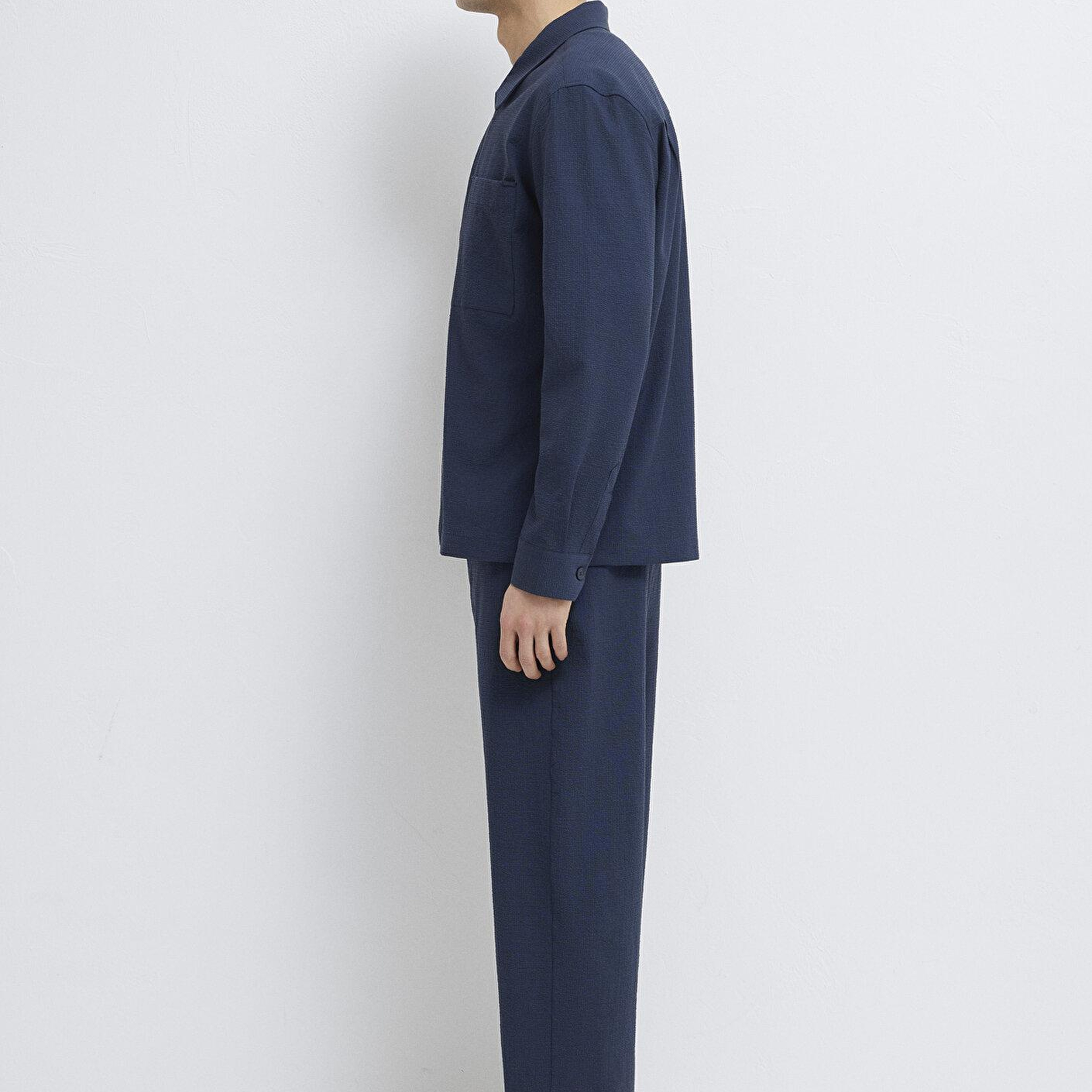 Mavi Lacivert Gömlek Regular Fit / Normal Kesim 0212009-82318