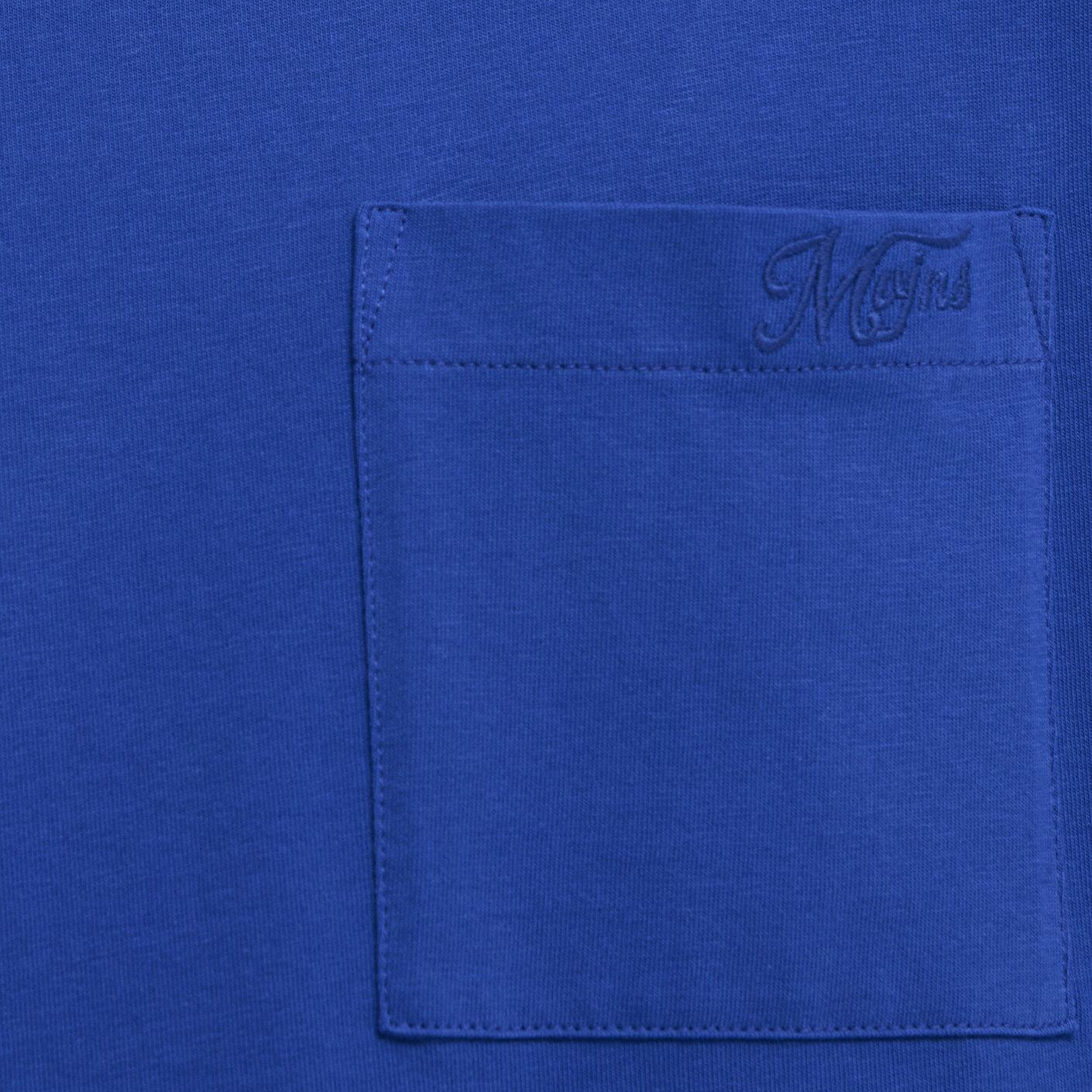 Mavi MVJNS Nakış Detaylı Mavi Tişört Relaxed Fit / Rahat Kesim 0613329-70907