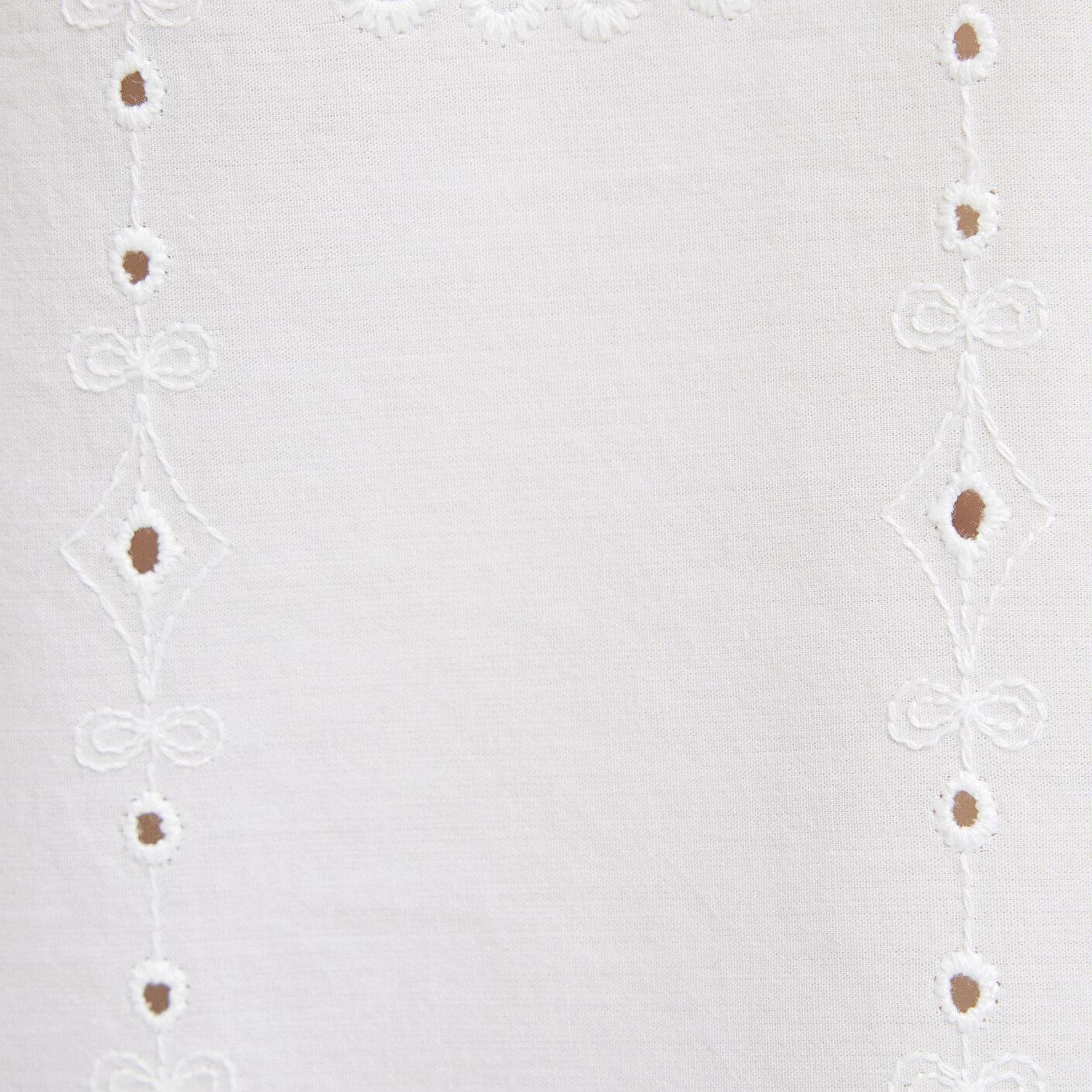 Mavi Nakış Detaylı Ekru Bluz 1211476-70057