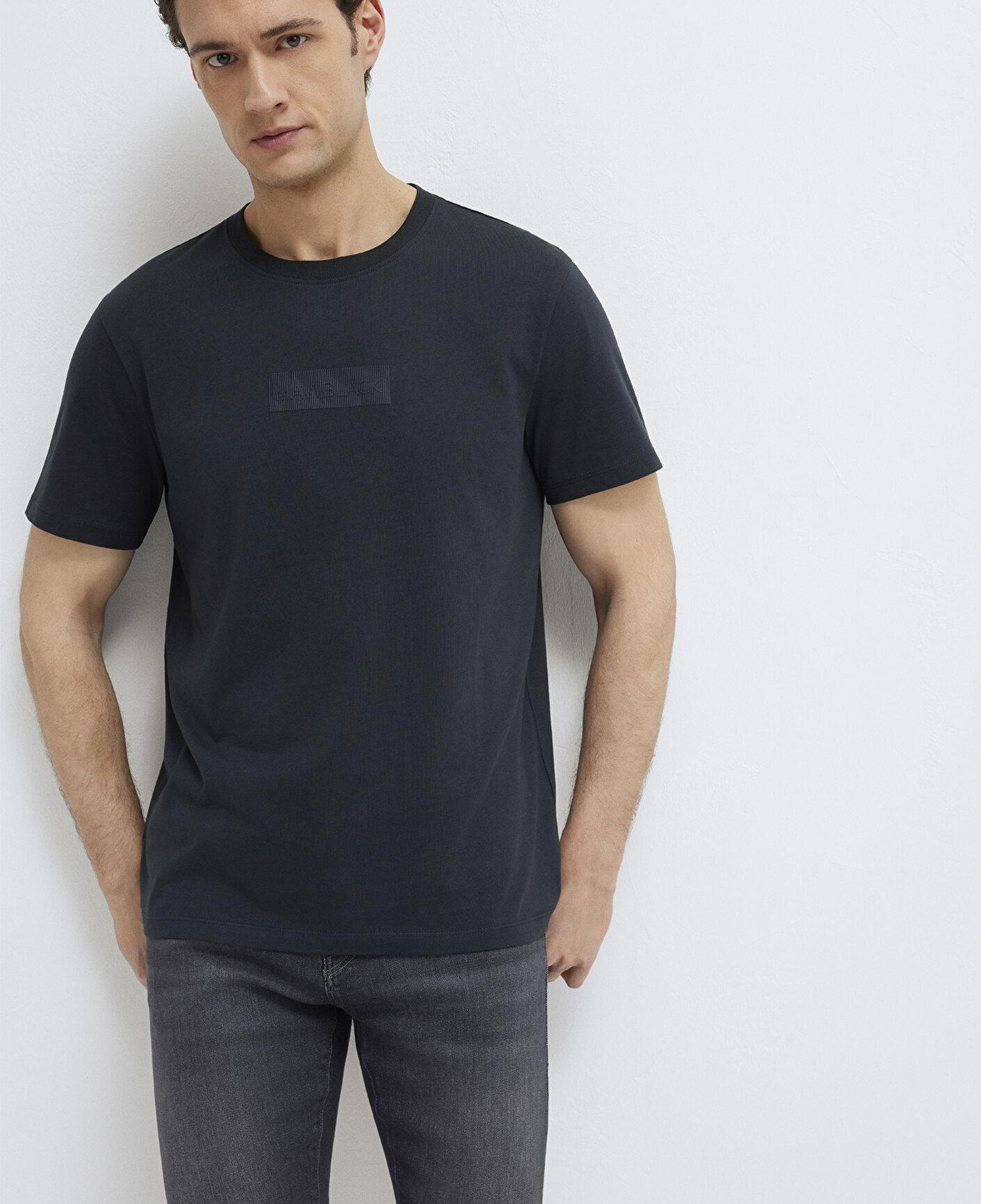 Mavi Mavi Black Baskılı Siyah Tişört Regular Fit / Normal Kesim 0613270-71379