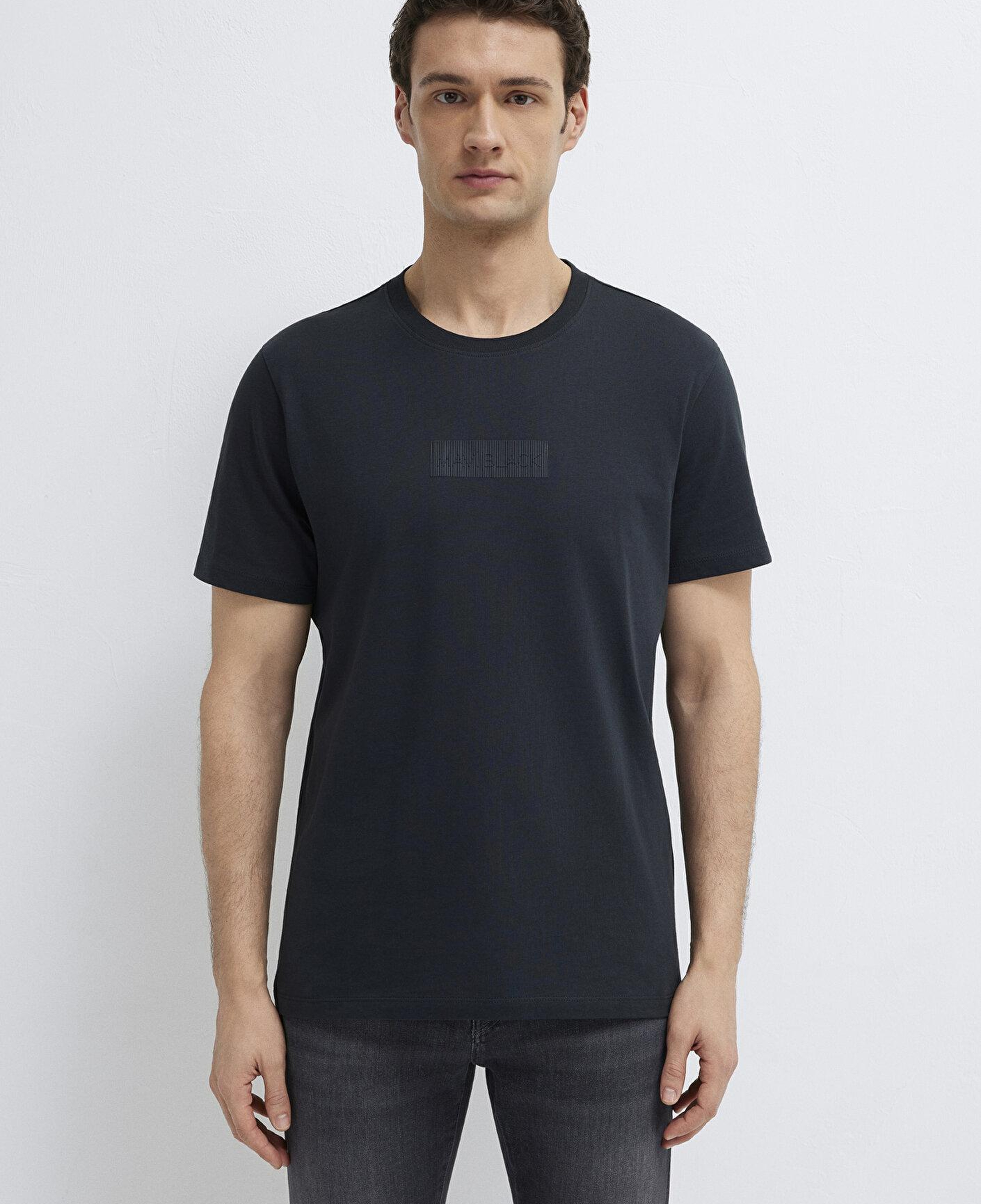 Mavi Mavi Black Baskılı Siyah Tişört Regular Fit / Normal Kesim 0613270-71379