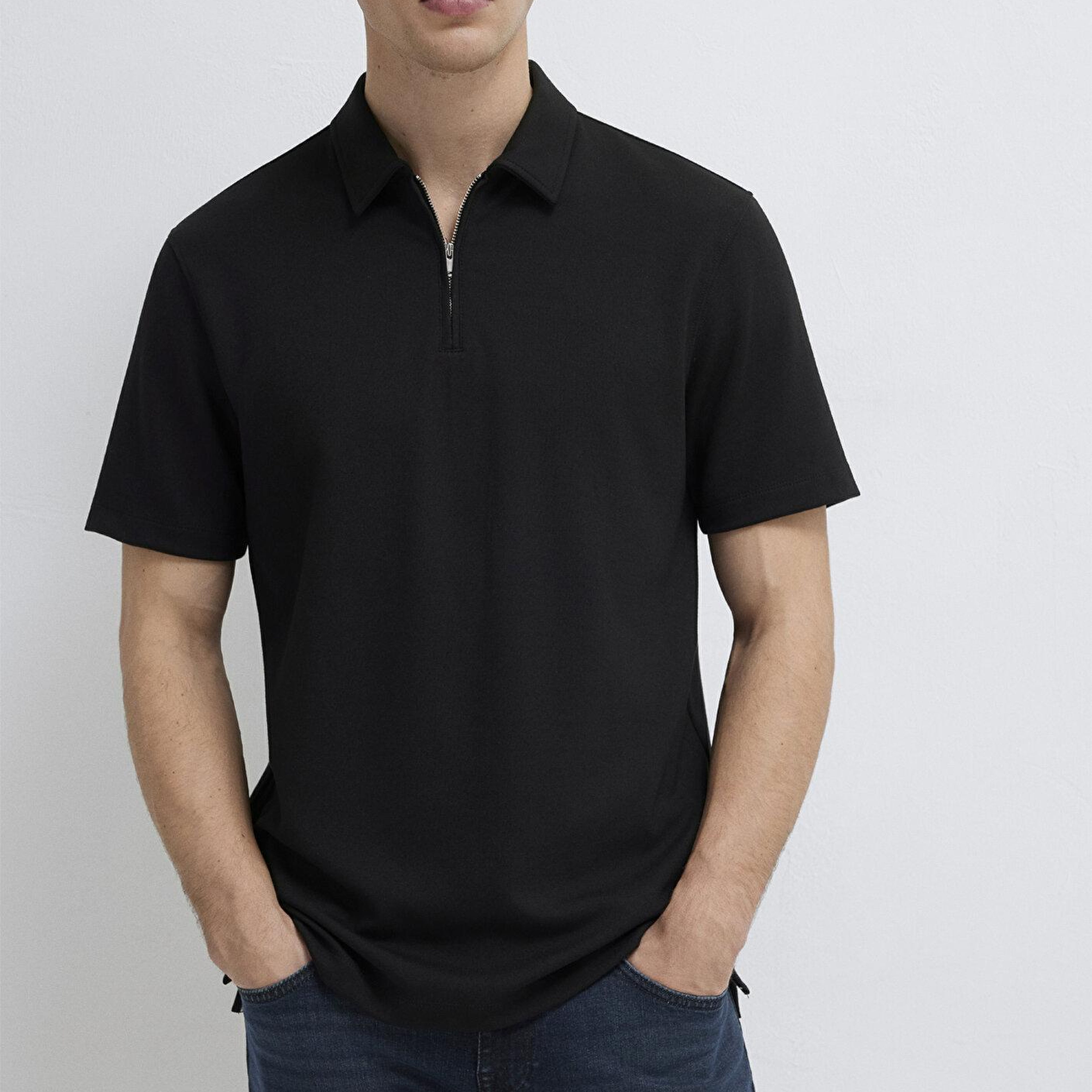 Mavi Siyah Polo Tişört Regular Fit / Normal Kesim 0613273-900