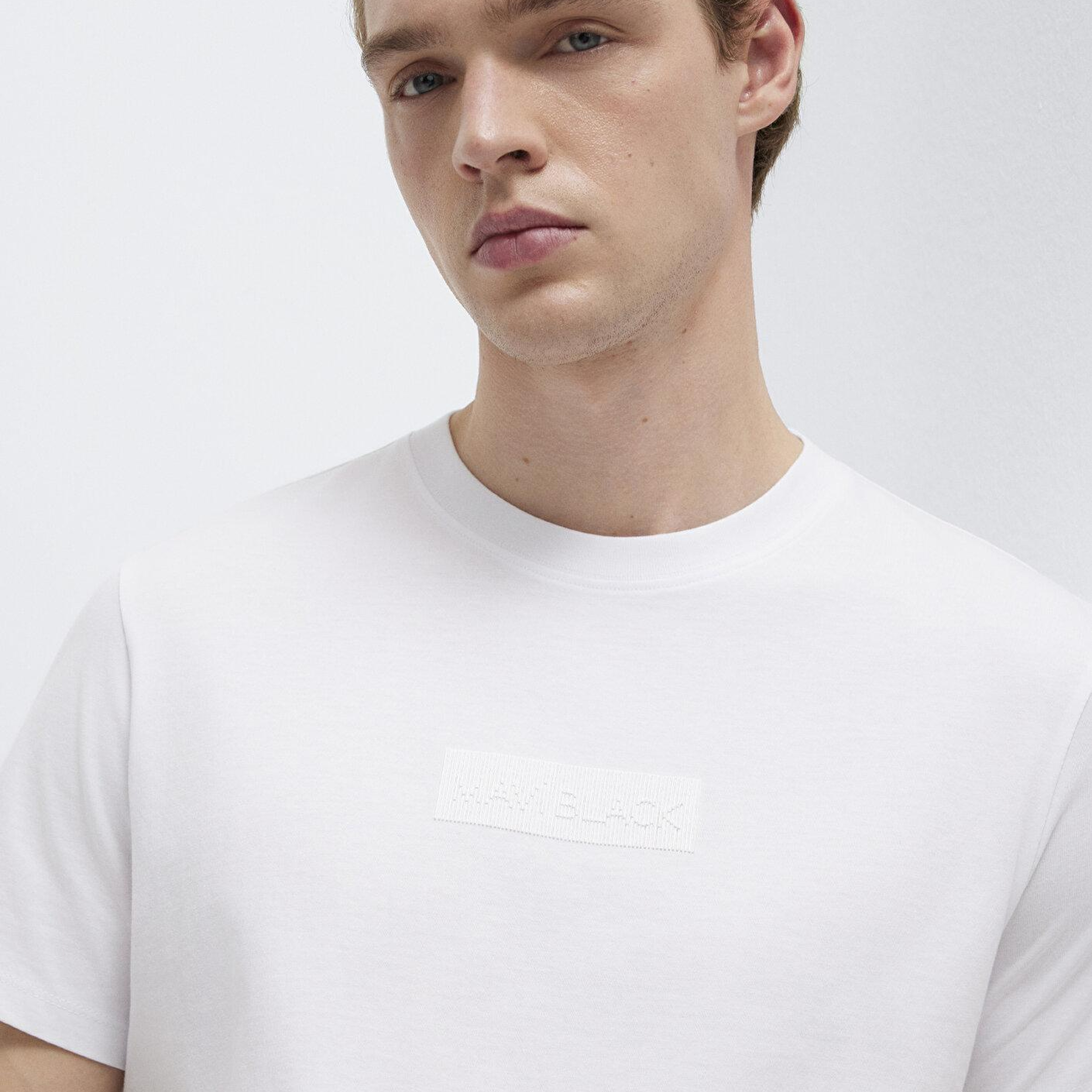 Mavi Mavi Black Baskılı Beyaz Tişört Regular Fit / Normal Kesim 0613270-620