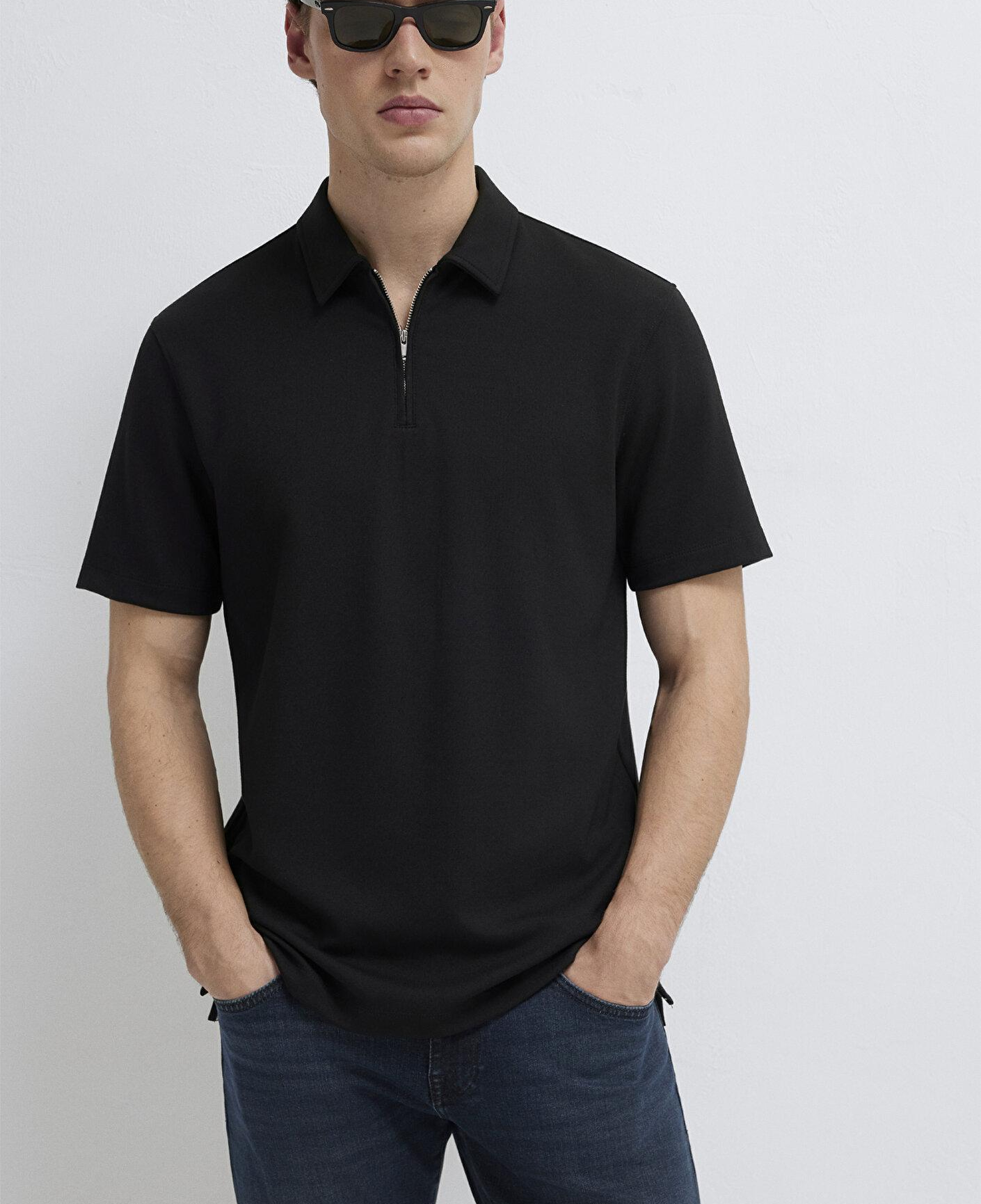 Mavi Siyah Polo Tişört Regular Fit / Normal Kesim 0613273-900