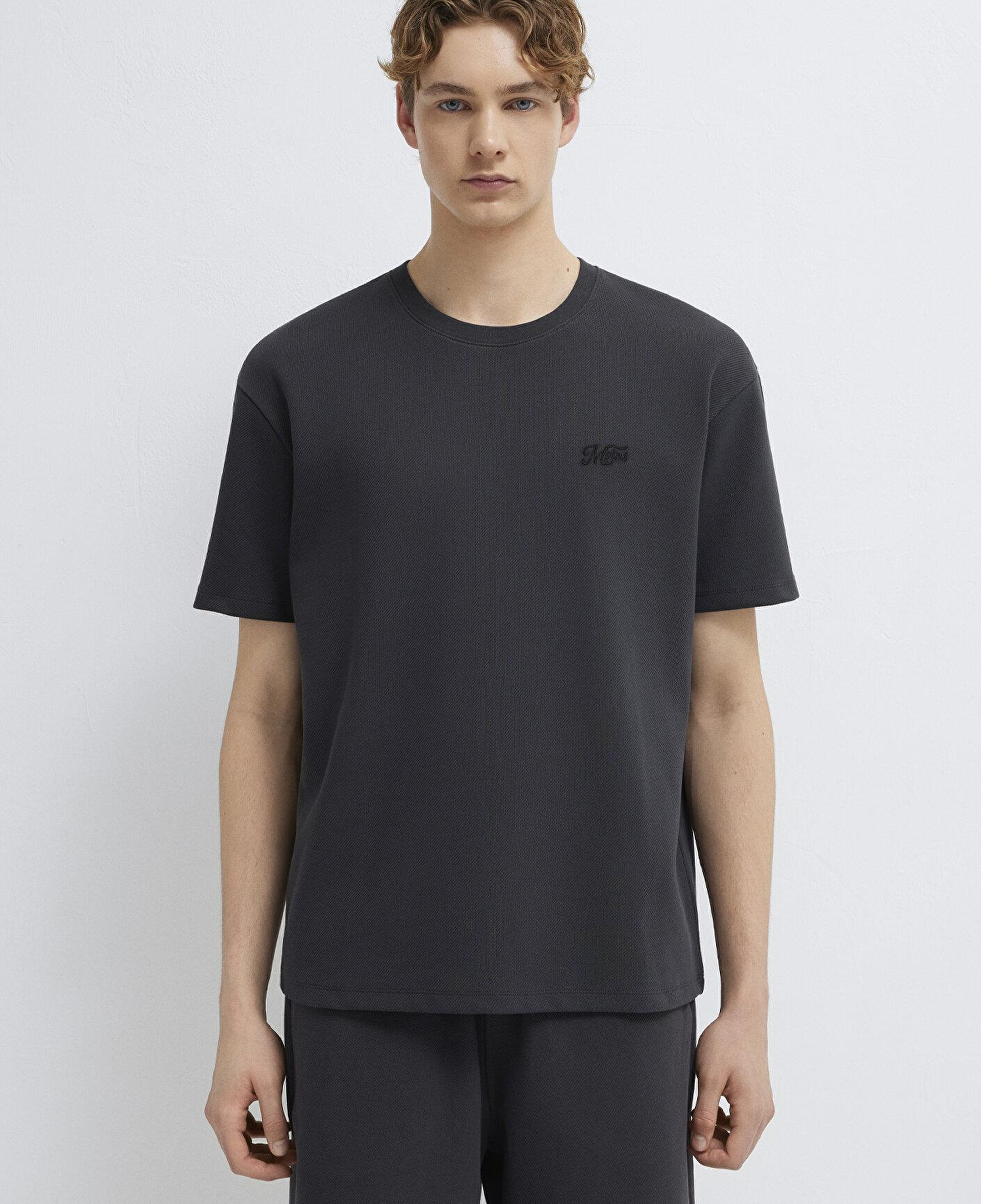 Mavi MVJNS Nakış Detaylı Mavi Tişört Relaxed Fit / Rahat Kesim 0613328-70087