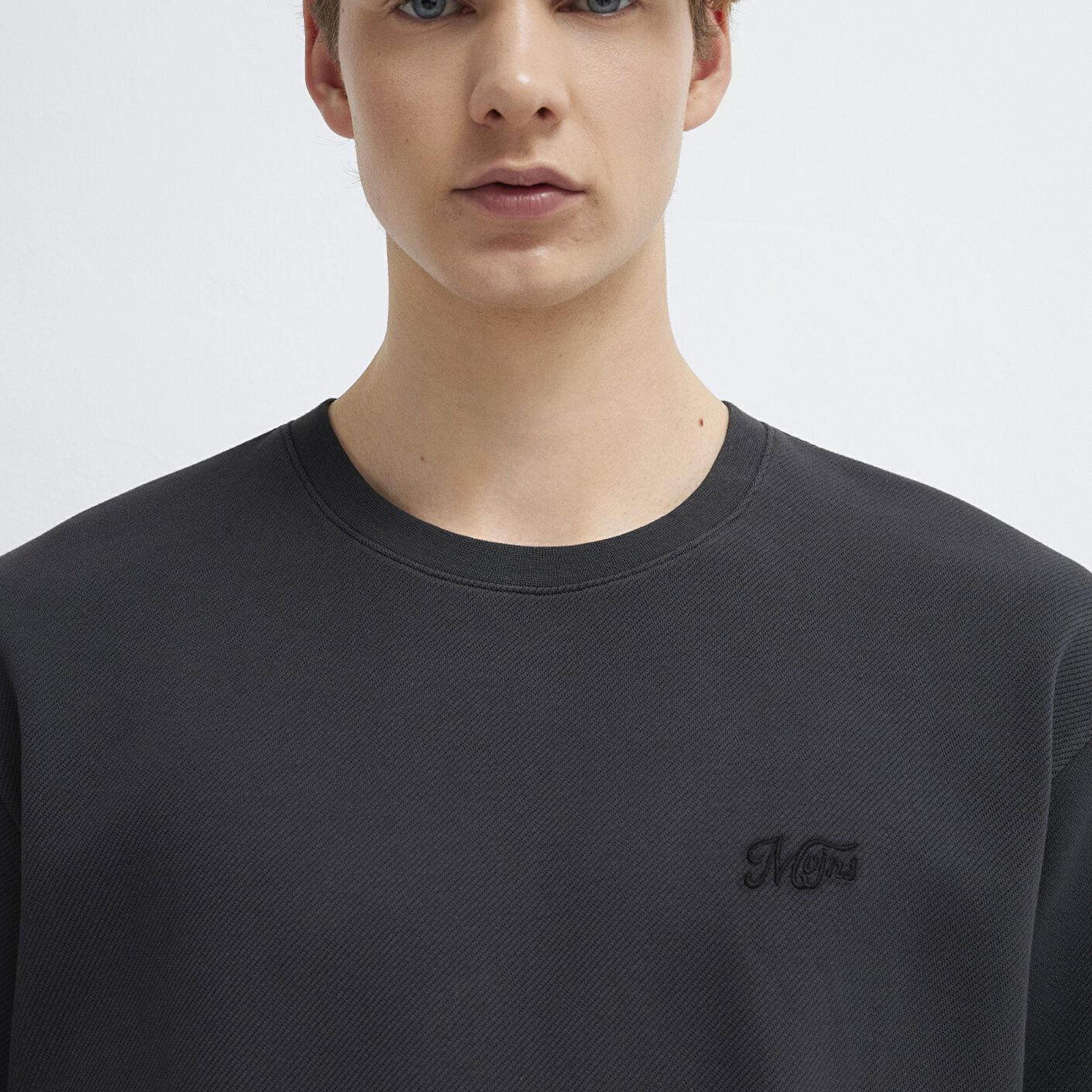 Mavi MVJNS Nakış Detaylı Mavi Tişört Relaxed Fit / Rahat Kesim 0613328-70087