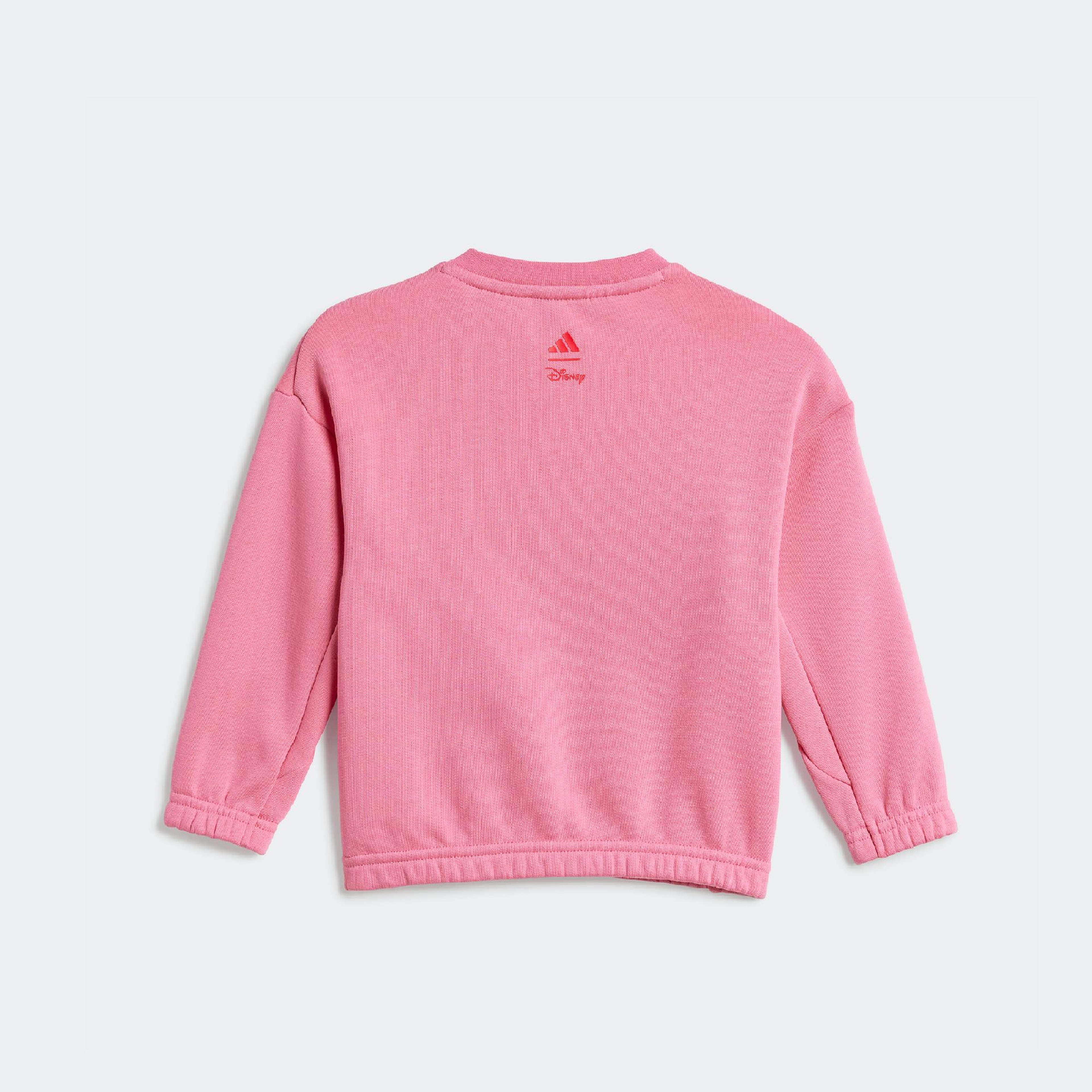 adidas Disney Minnie Mouse Bebek Gri/Pembe Eşofman Takımı