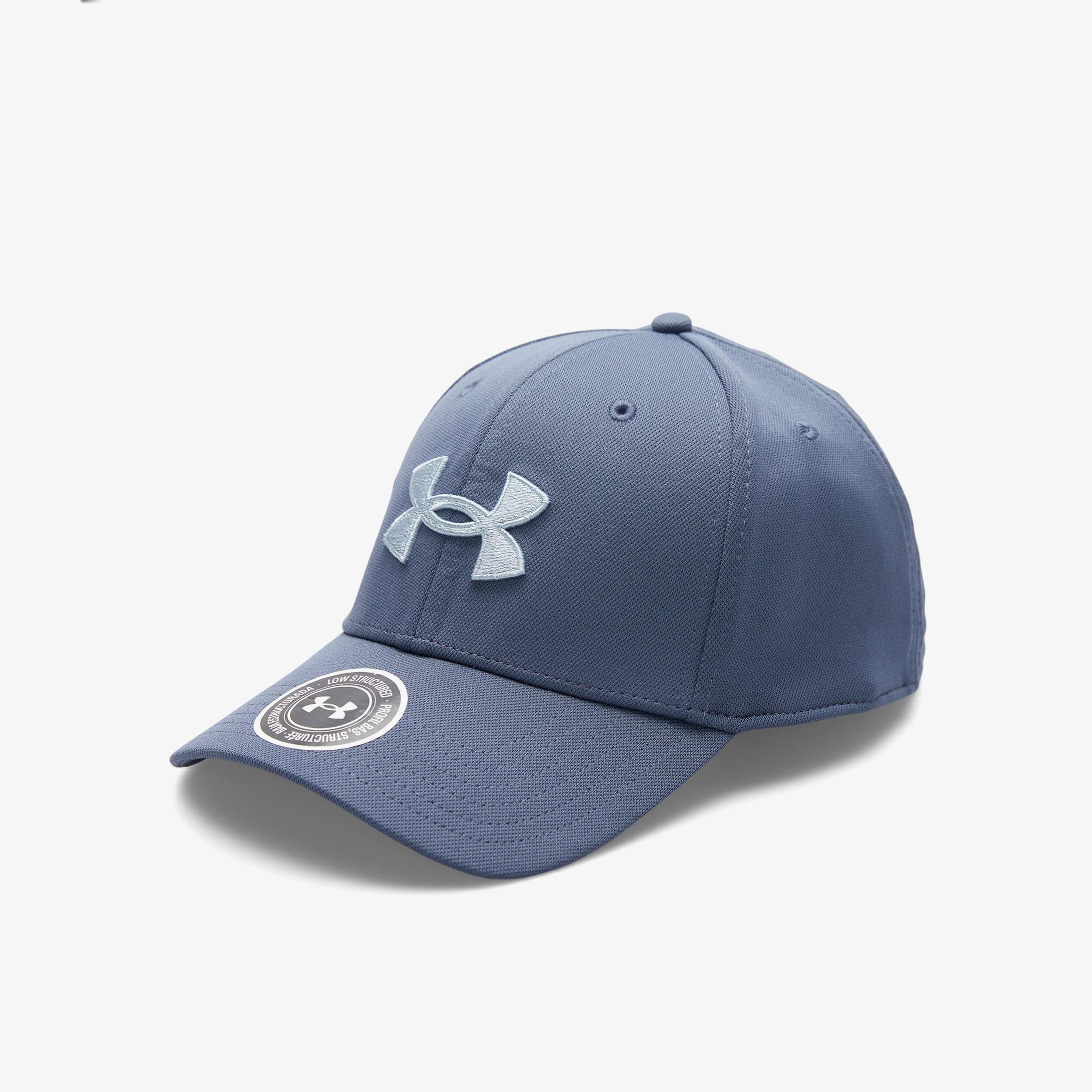 Under Armour Blitzing Low Str Erkek Gri Şapka