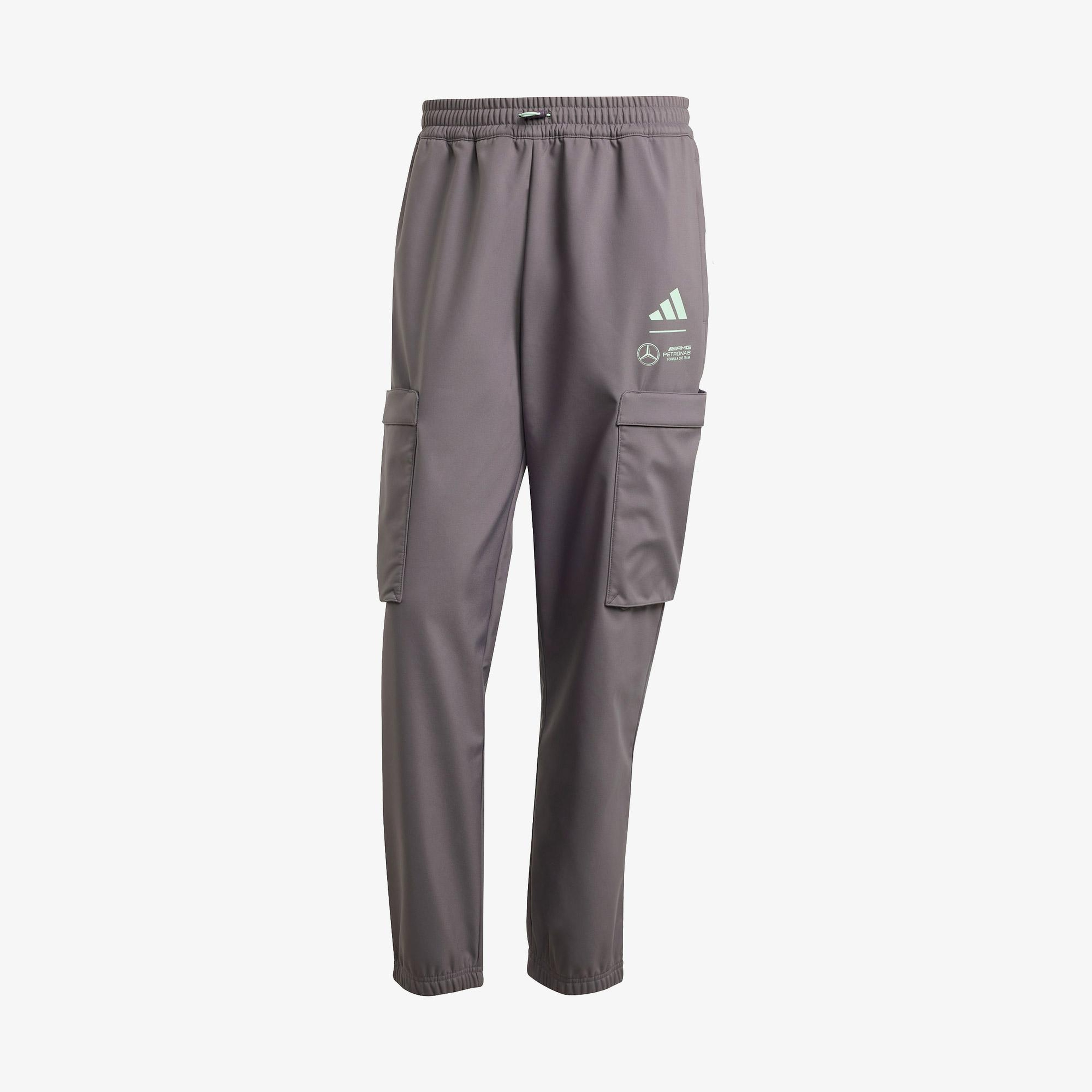 adidas Mercedes Amg Petronas Formula One Team Premium Erkek Gri Eşofman Altı