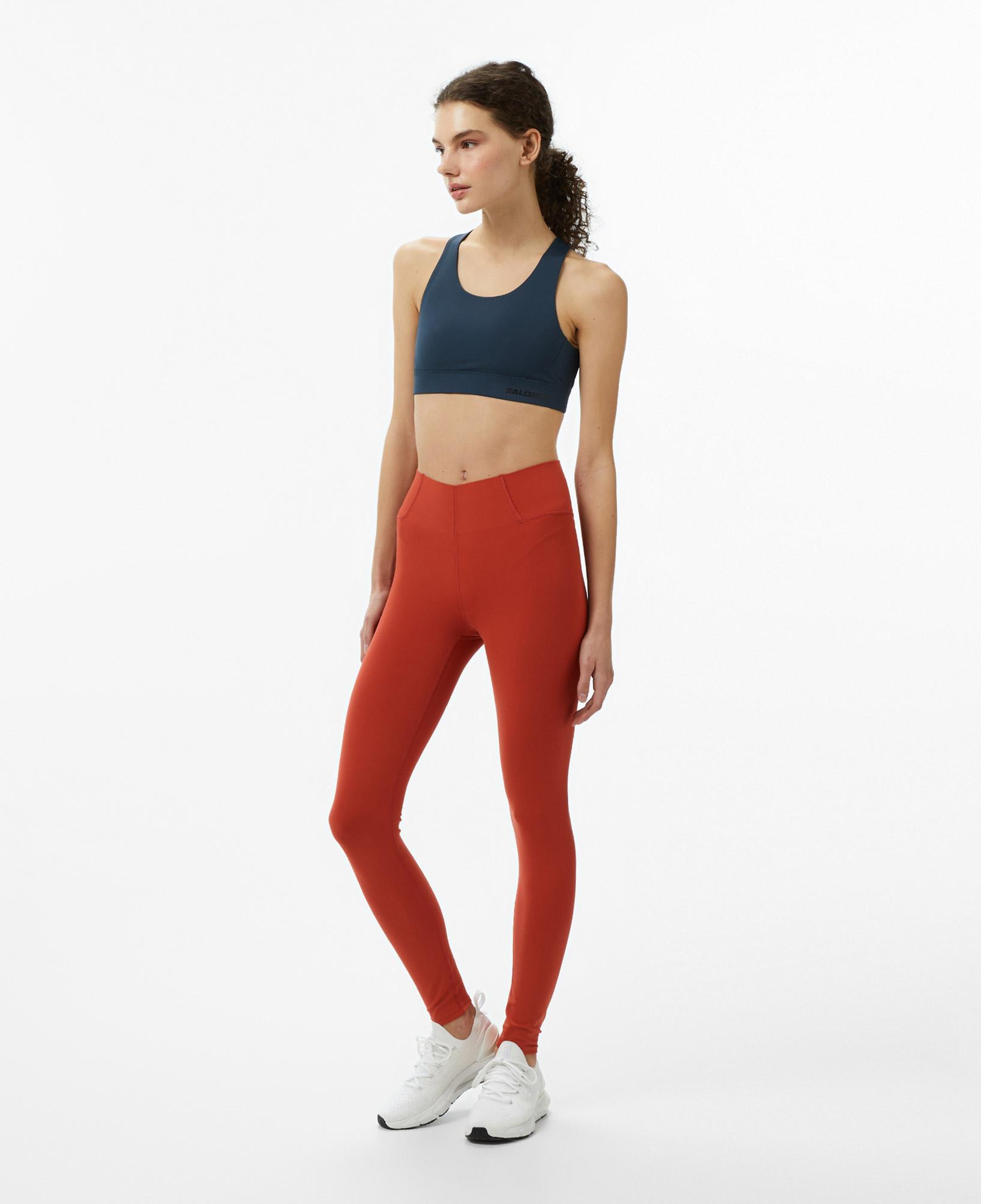 Salomon Cross Multi 28 Kadın Turuncu Koşu Tayt