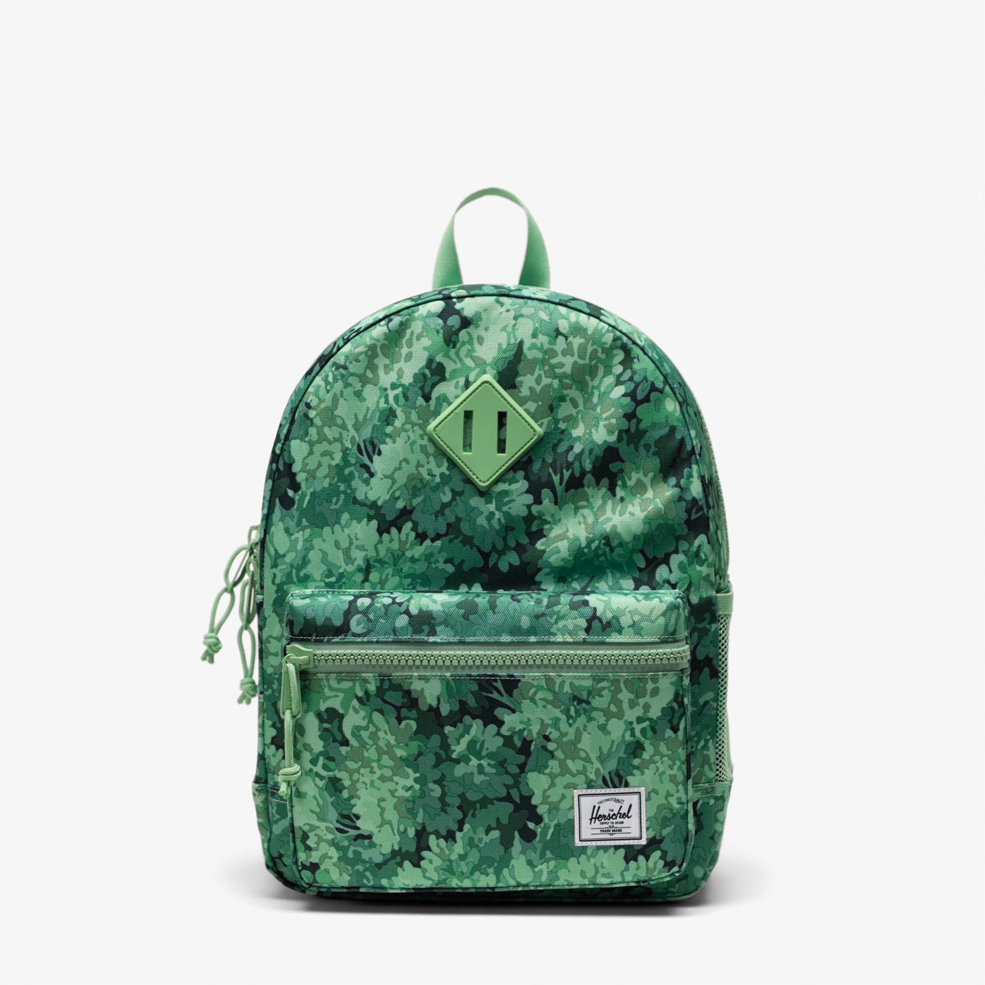 Herschel Heritage Printed Çocuk Yeşil Sırt Çantası