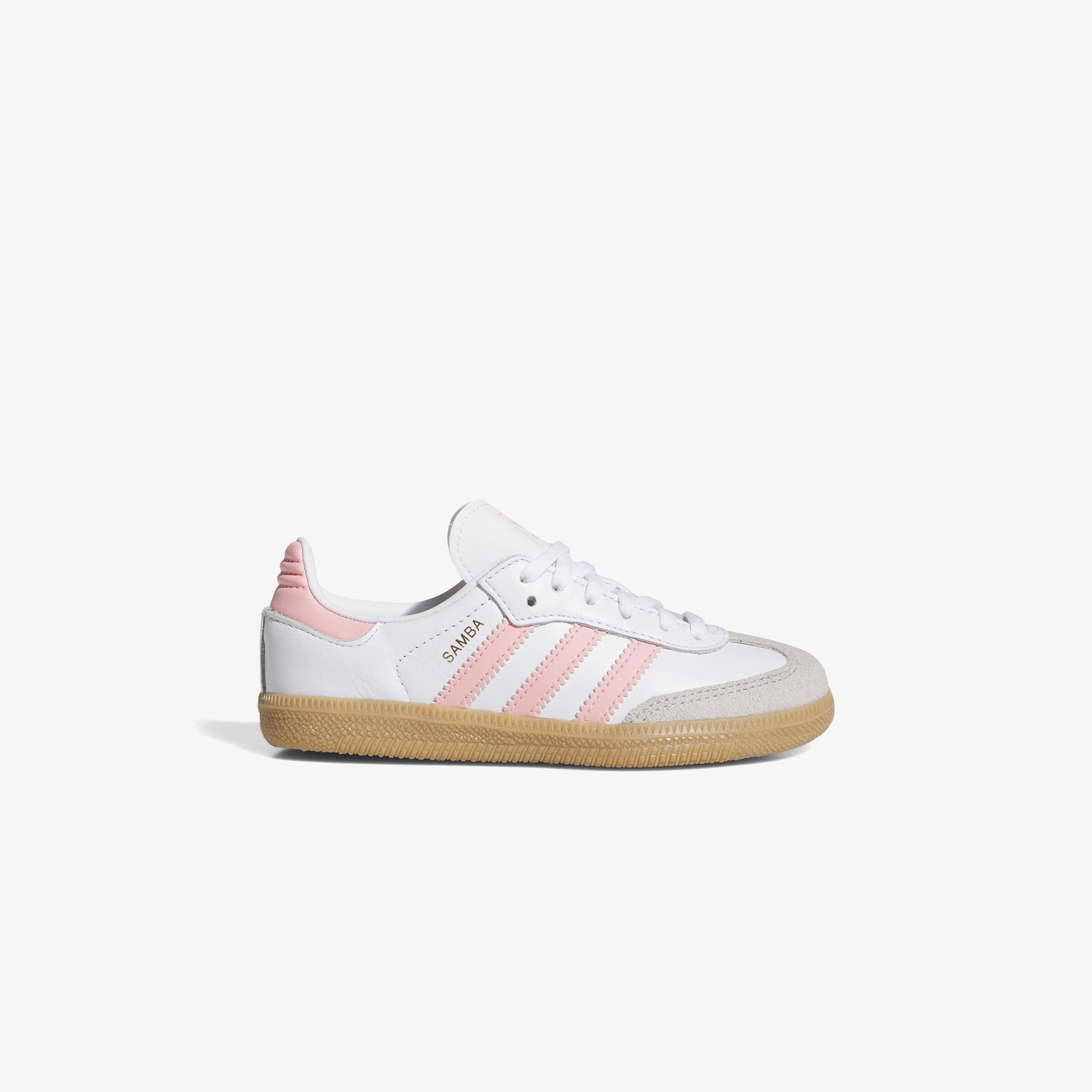 adidas Originals Samba OG Pembe Beyaz Çocuk Spor Ayakkabı