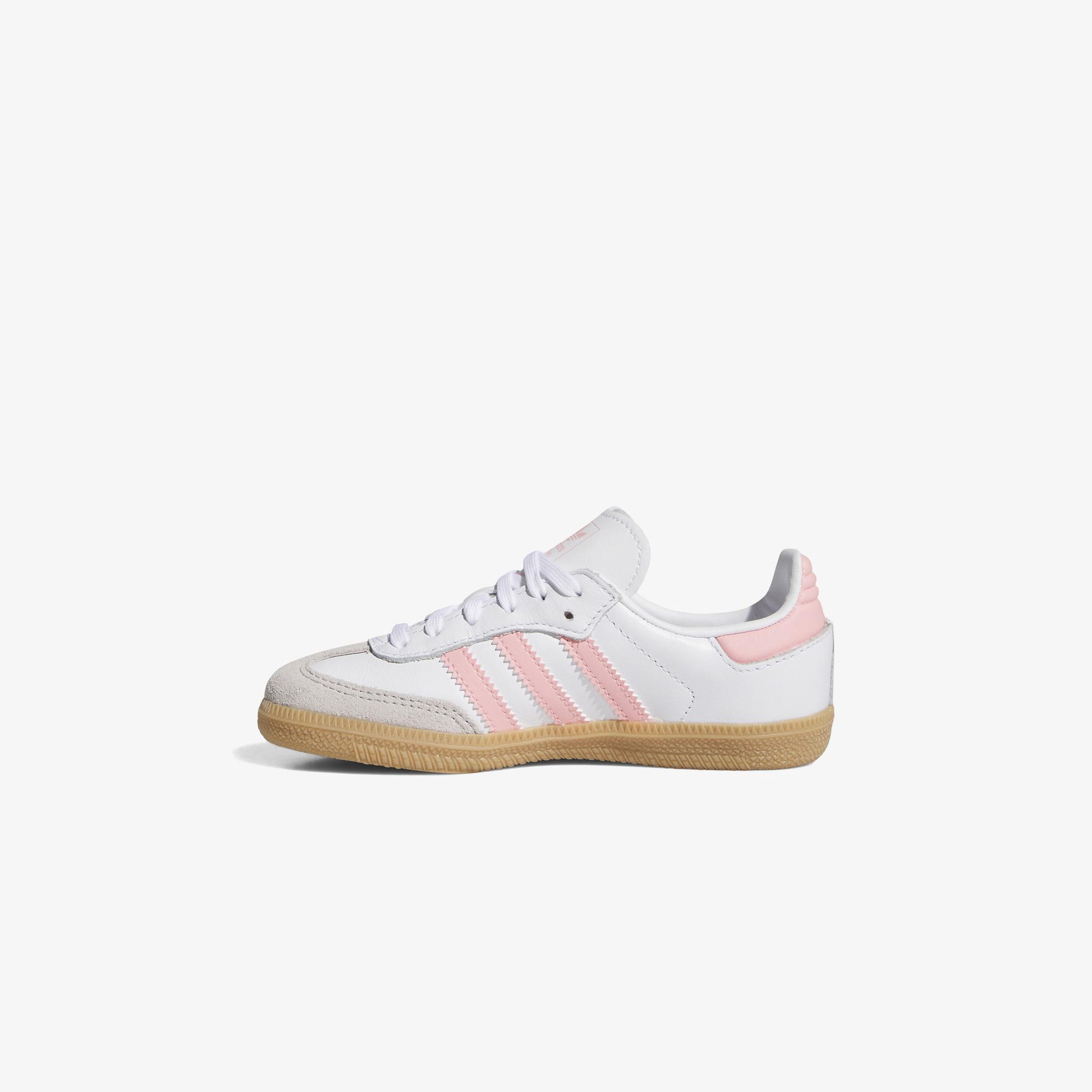 adidas Originals Samba OG Pembe Beyaz Çocuk Spor Ayakkabı